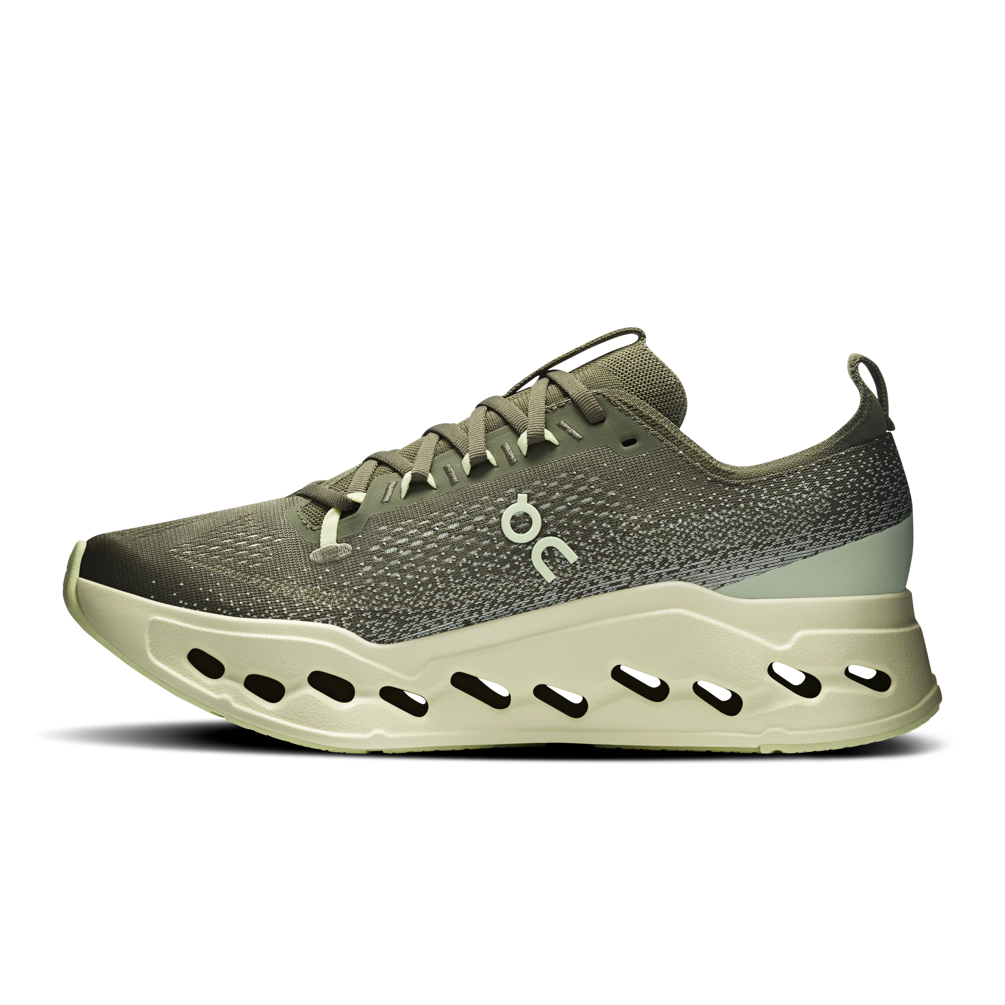 ON Mens Cloudsurfer Max Wide - Olive/Seedling - SS26 - Image 3