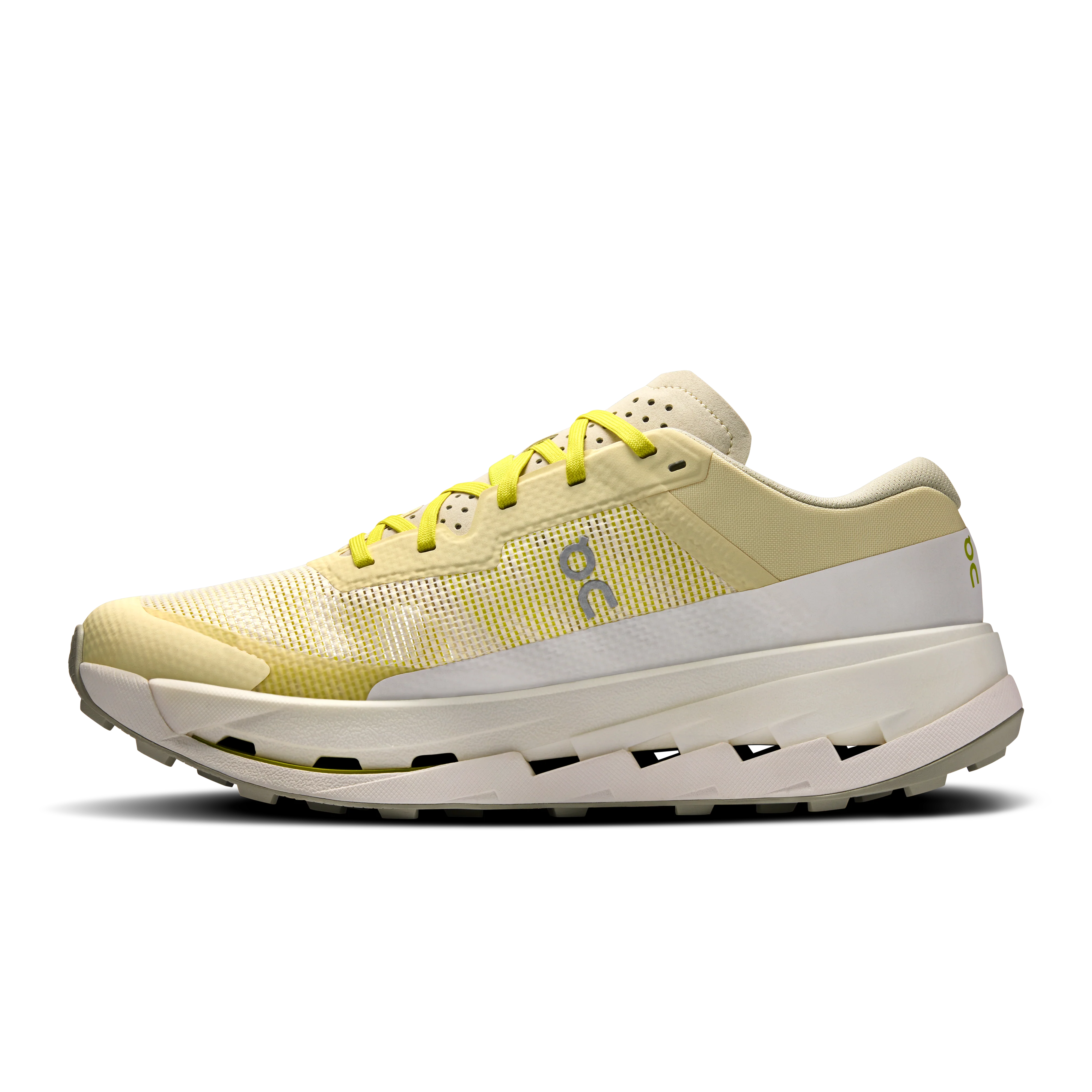 ON Mens Cloudultra 3 - Pelican/White - Trail - AW25 - Image 5