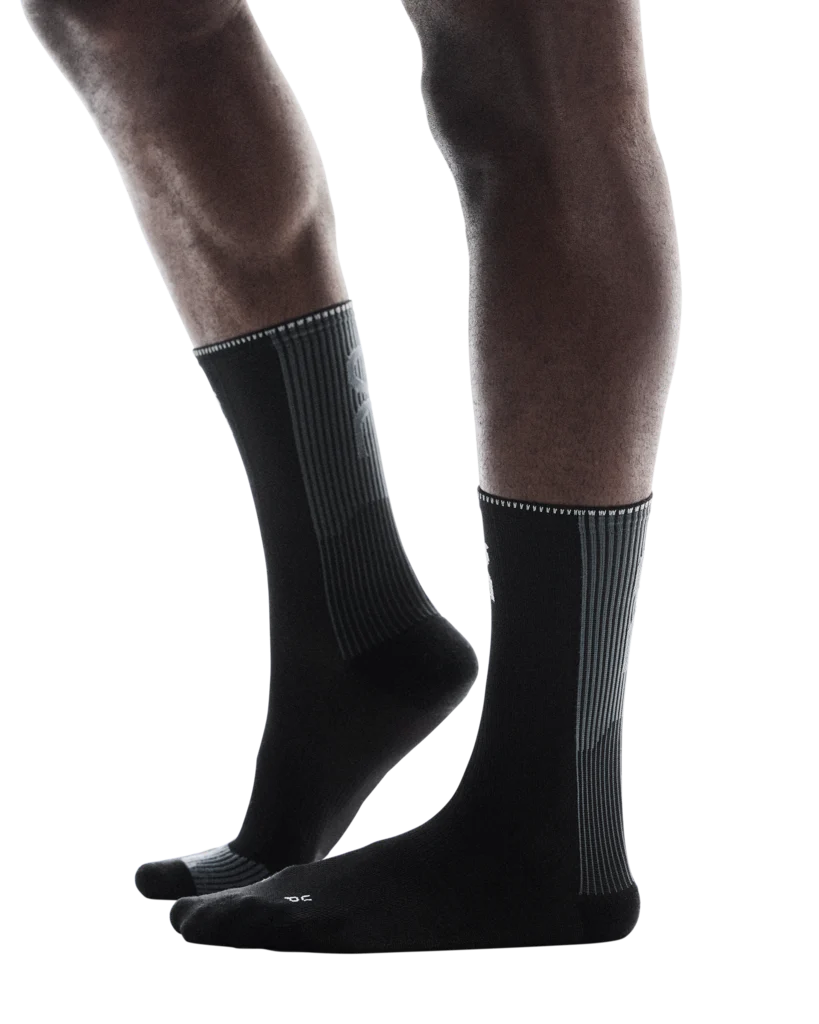 On Performance High Sock High Unisex - Black/Eclipse - Image 4