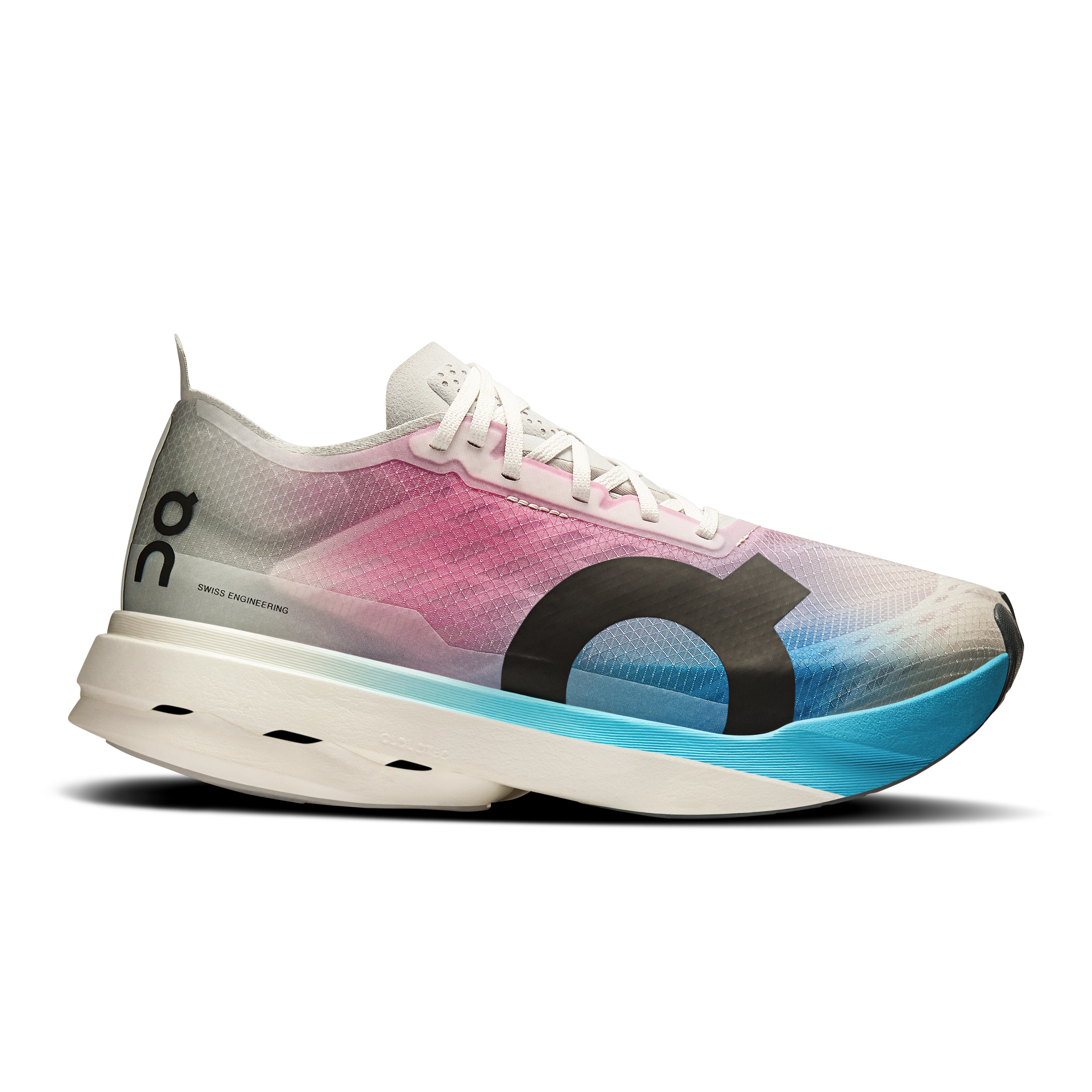 ON Womens Cloudboom Strike - White/Horizon - AW25 - Image 3