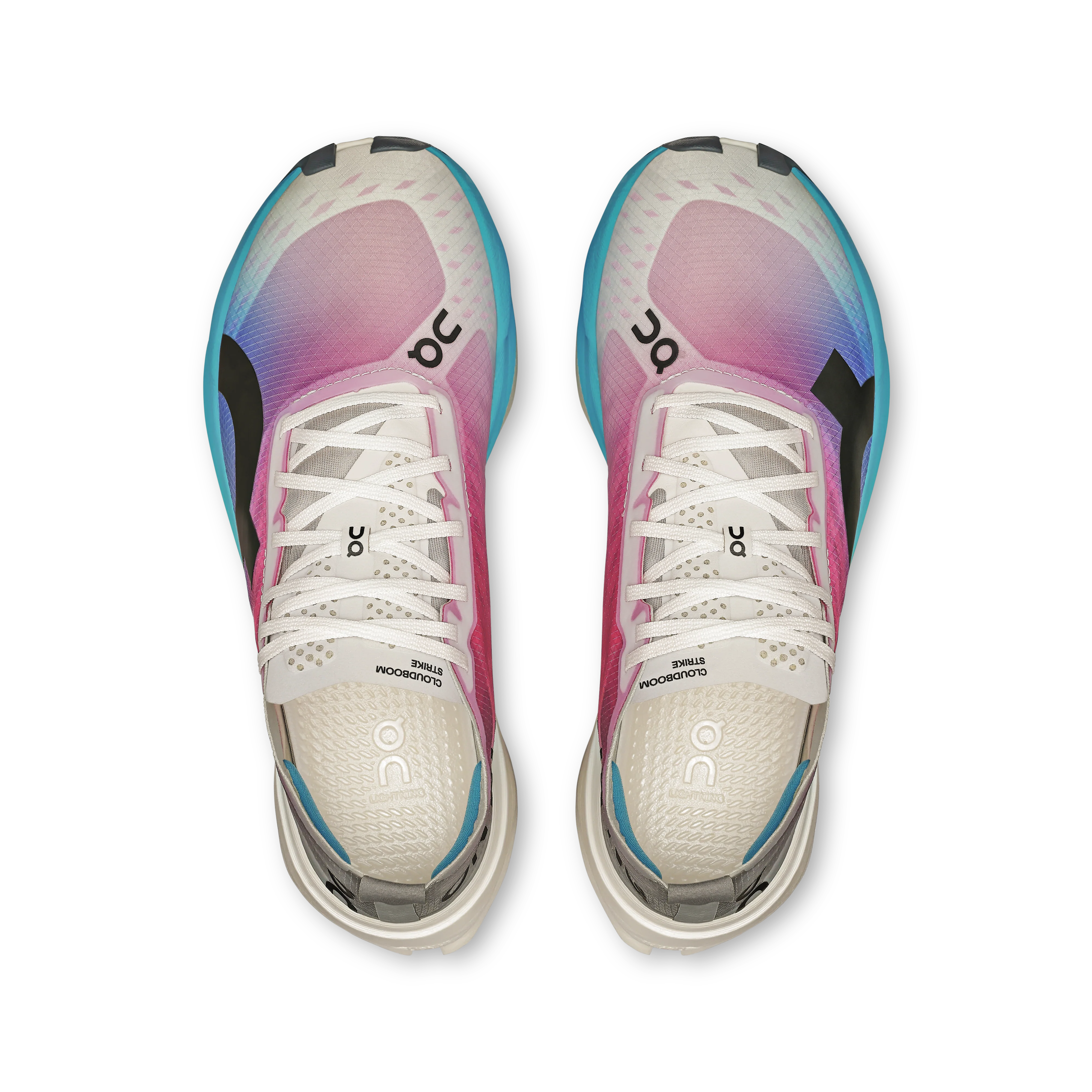ON Womens Cloudboom Strike - White/Horizon - AW25 - Image 4