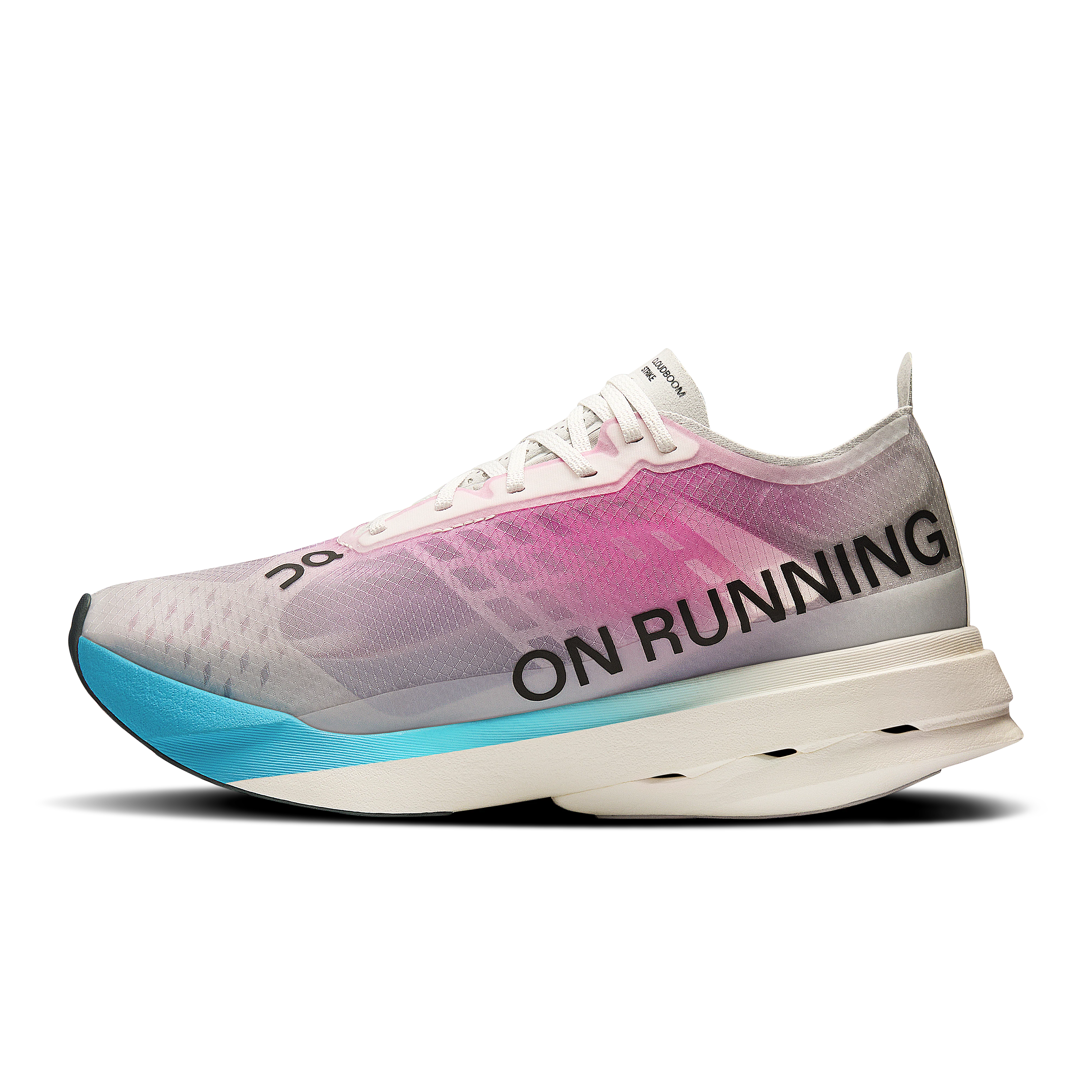 ON Womens Cloudboom Strike - White/Horizon - AW25 - Image 5