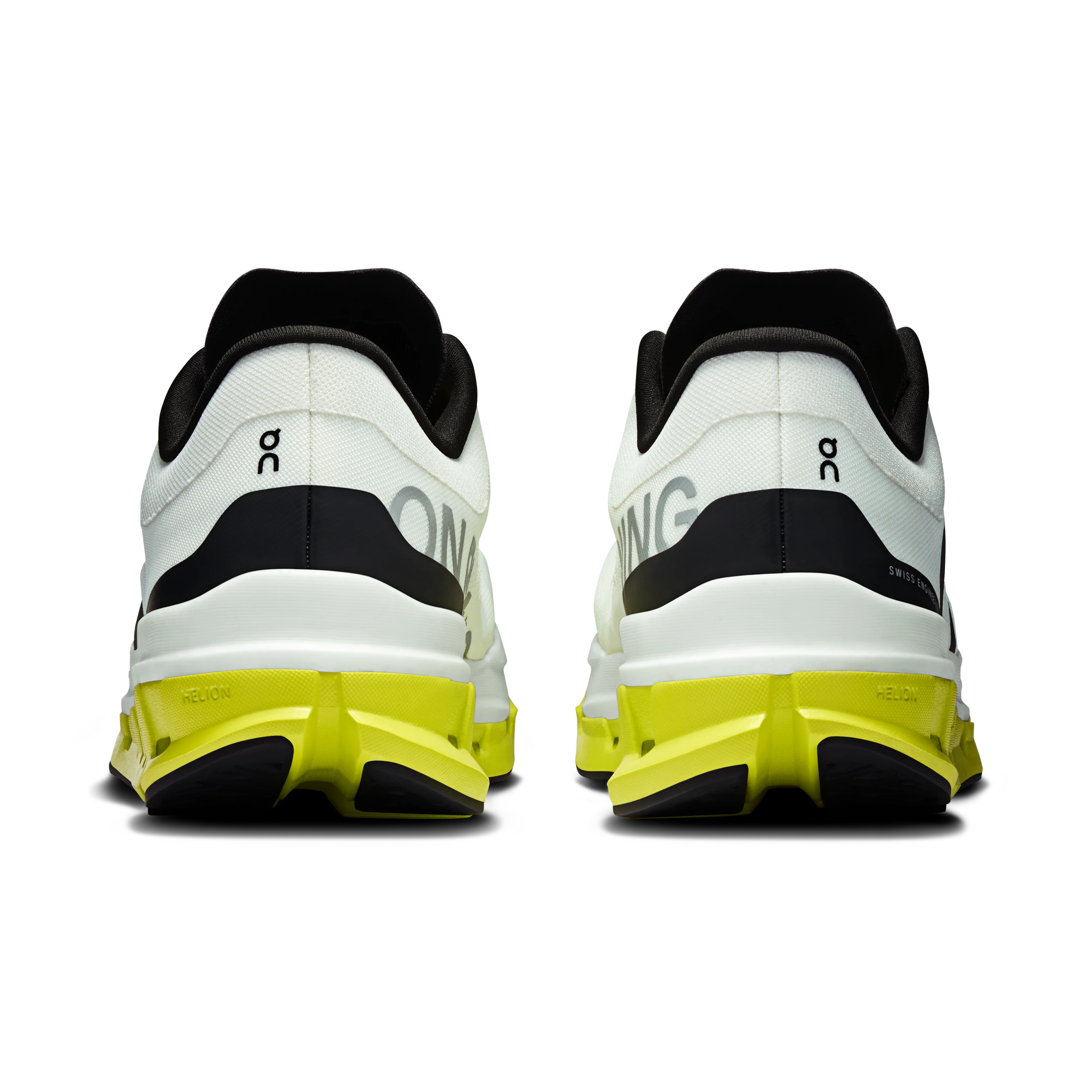 ON Womens Cloudflow 5 - White/Lime - AW25 - Image 7