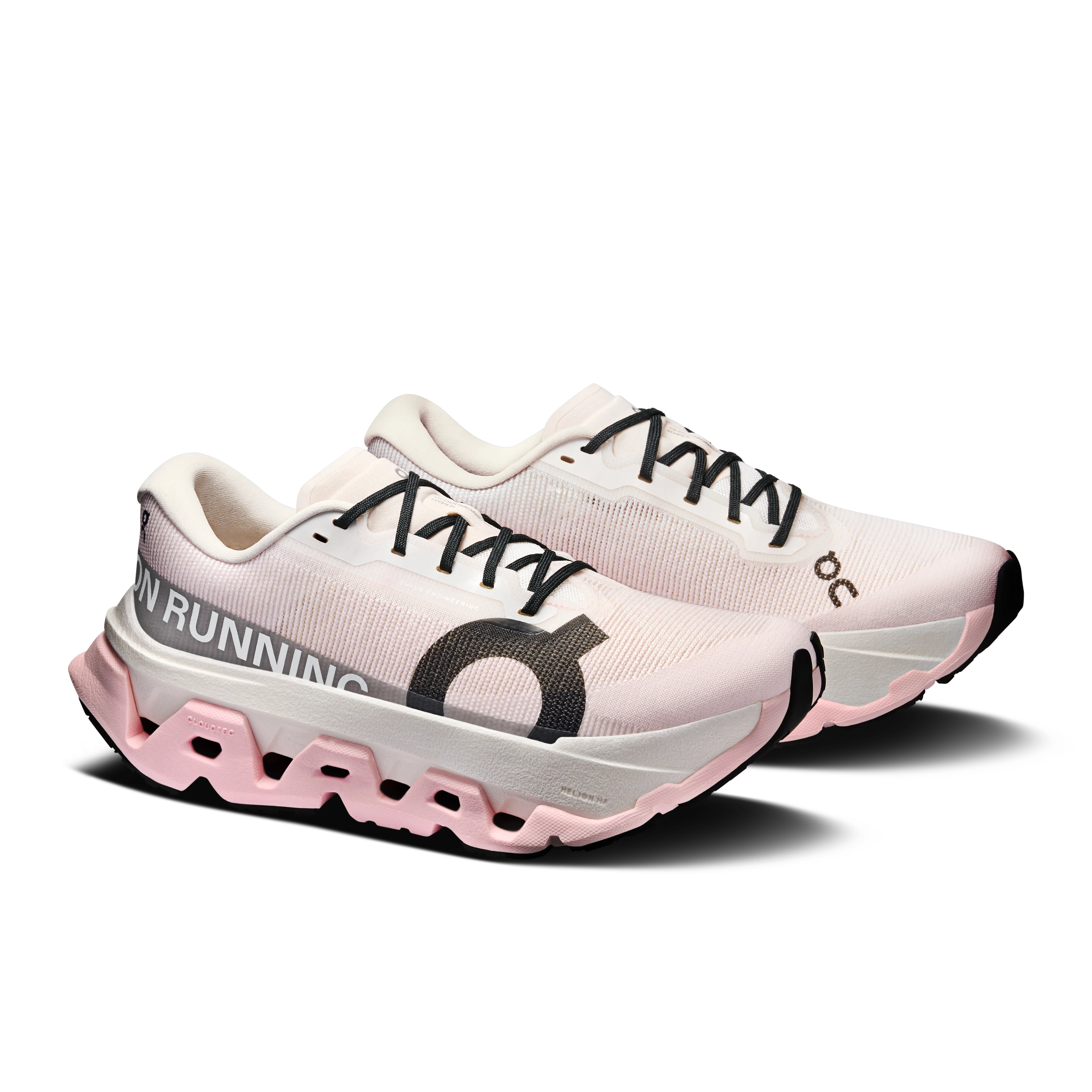 ON Womens Cloudmonster 3 Hyper - Ivory/Peony - Neutral - SS26 - Image 7