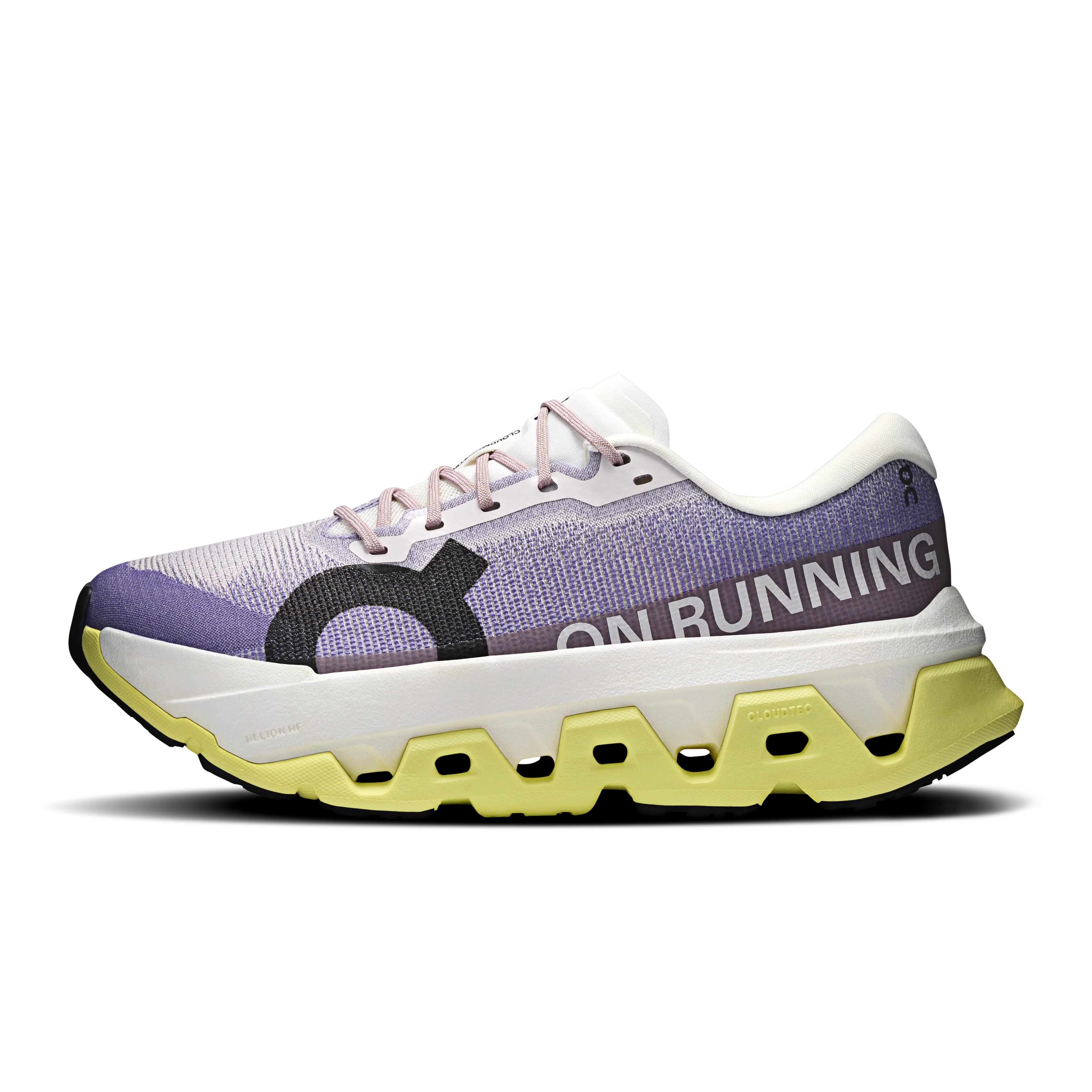 ON Womens Cloudmonster 3 Hyper - Lily/Limelight - Neutral - SS26 - Image 4