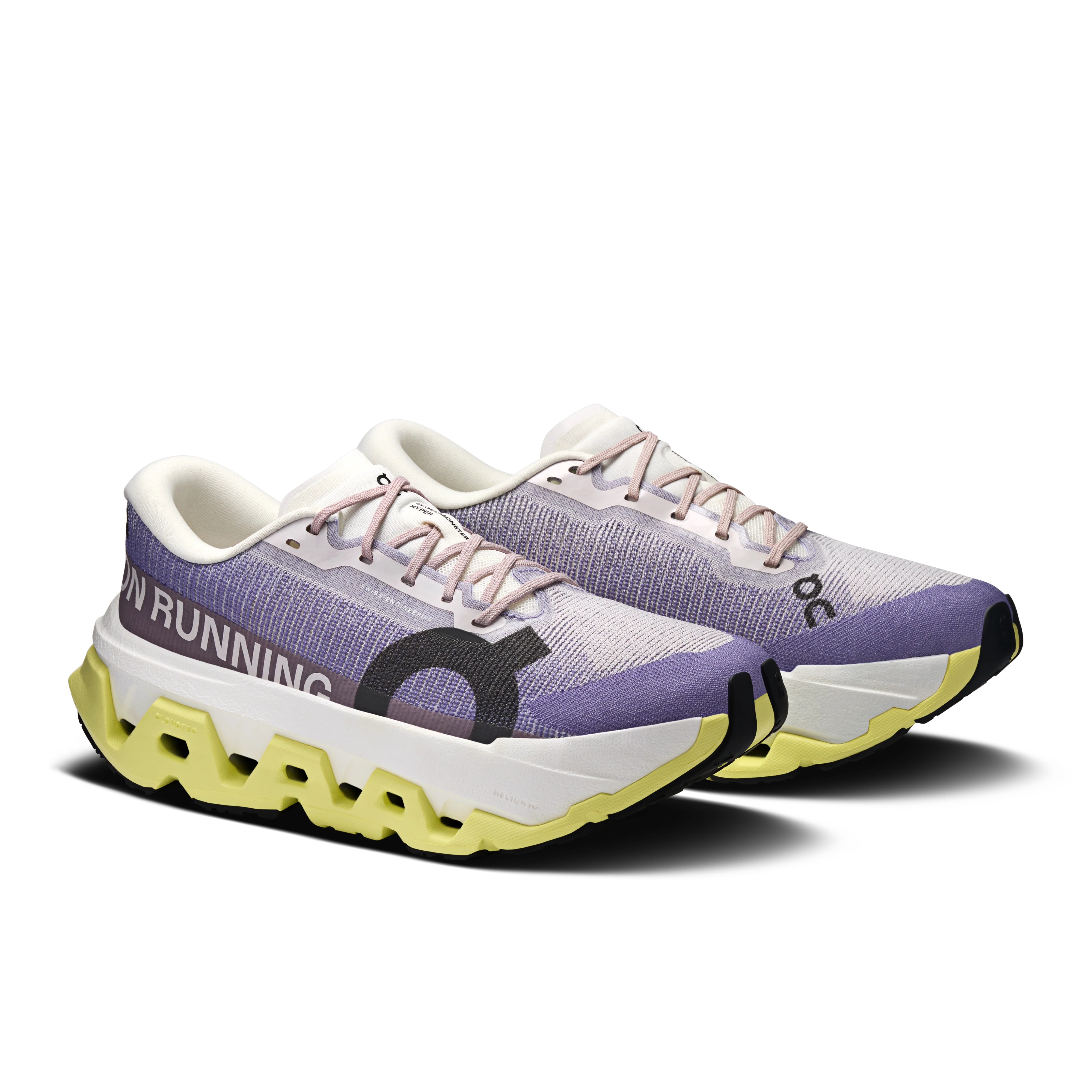 ON Womens Cloudmonster 3 Hyper - Lily/Limelight - Neutral - SS26 - Image 7