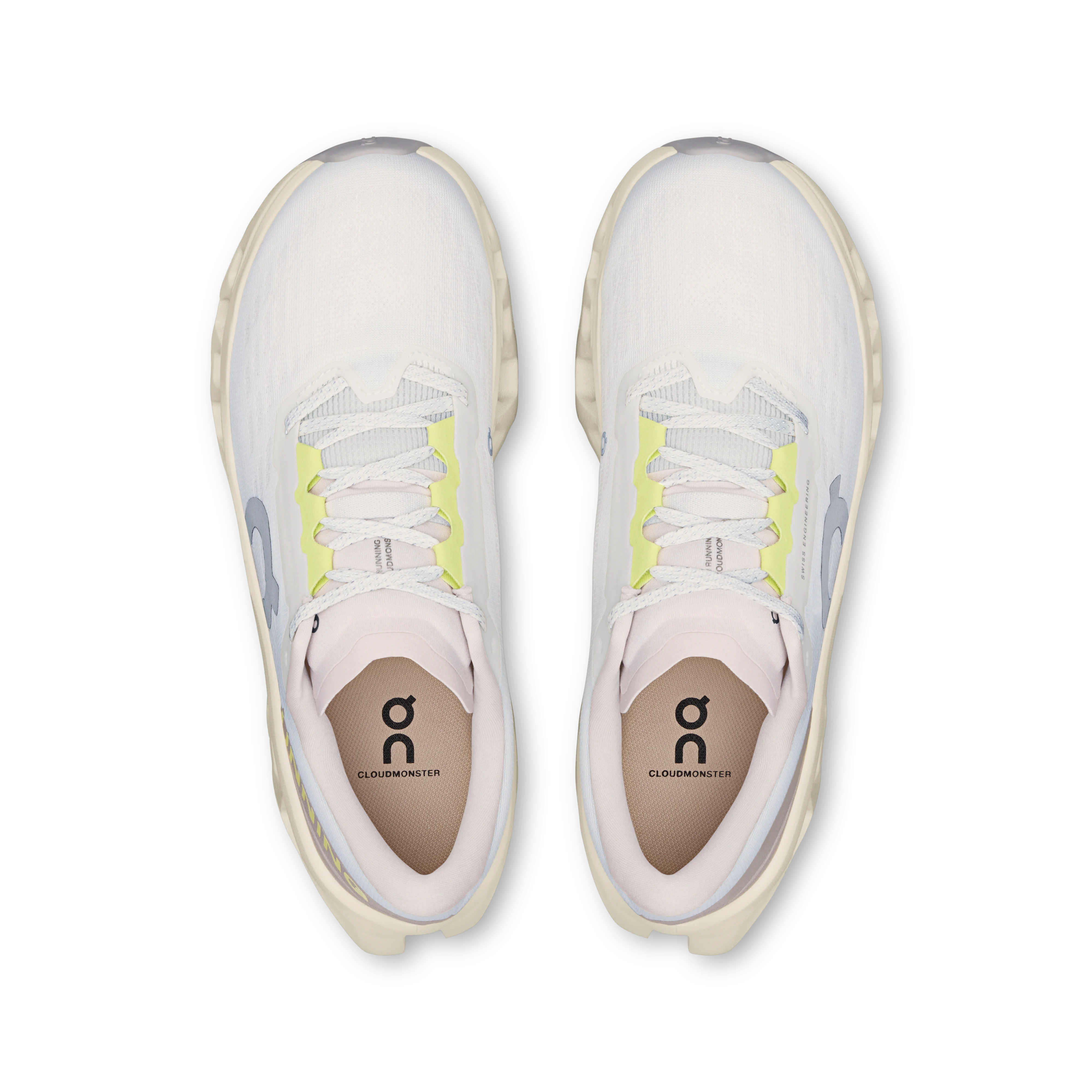 ON Womens Cloudmonster 3 - Ivory/Seedling - SS26 - Image 3