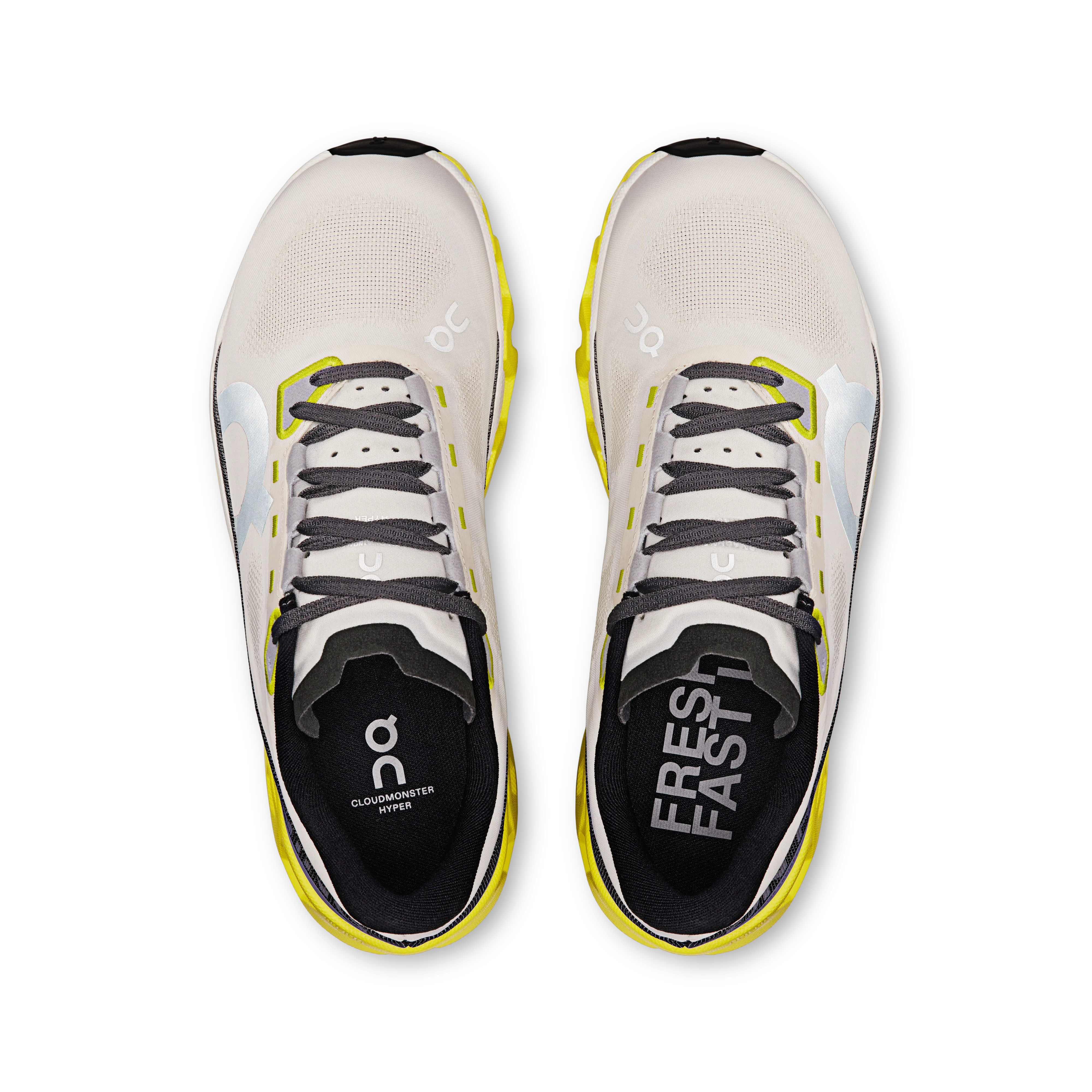 ON Womens Cloudmonster Hyper - Dew/Lime - Neutral - AW25 - Image 4