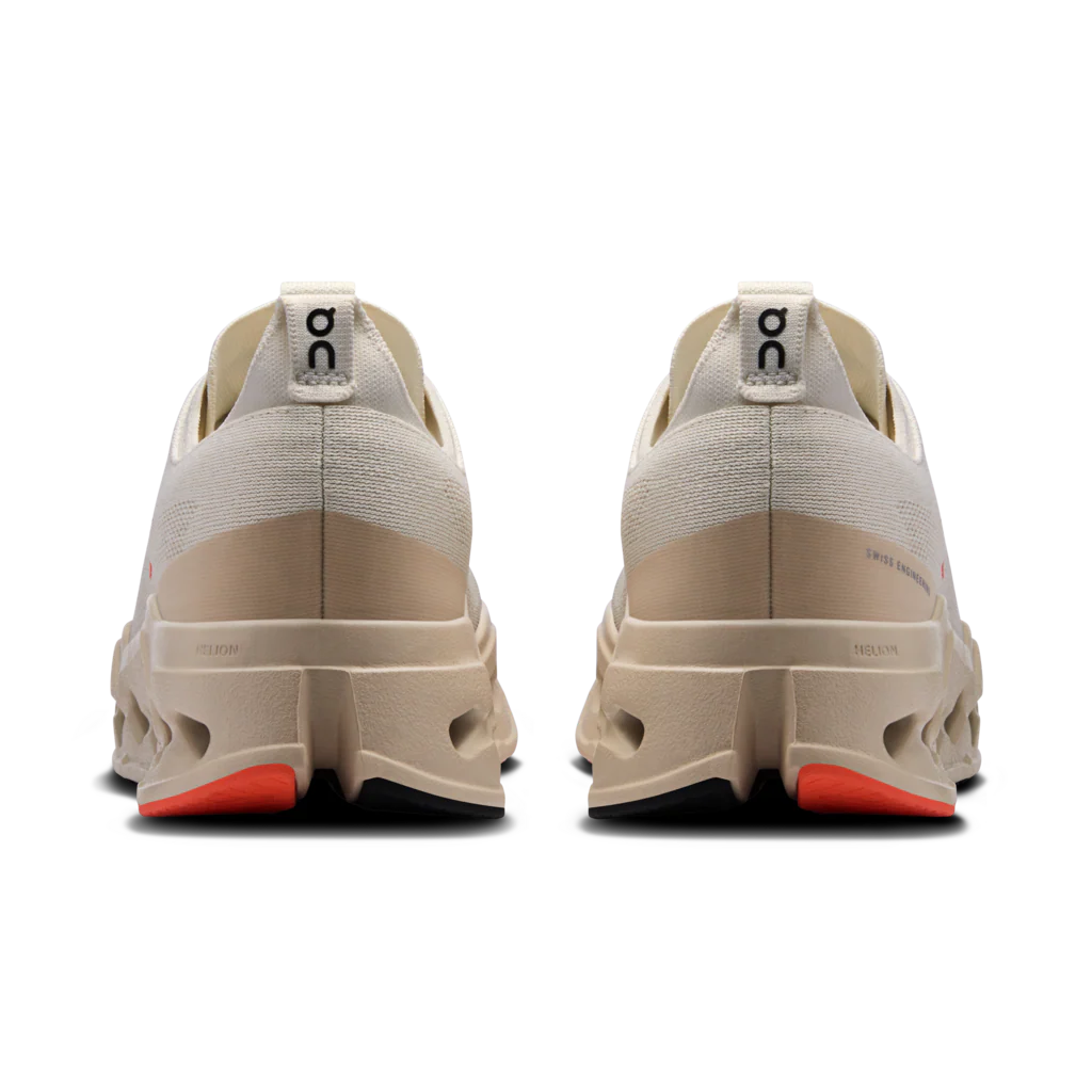 ON Womens Cloudsurfer Max - Ivory/Salmon - AW25 - Image 8