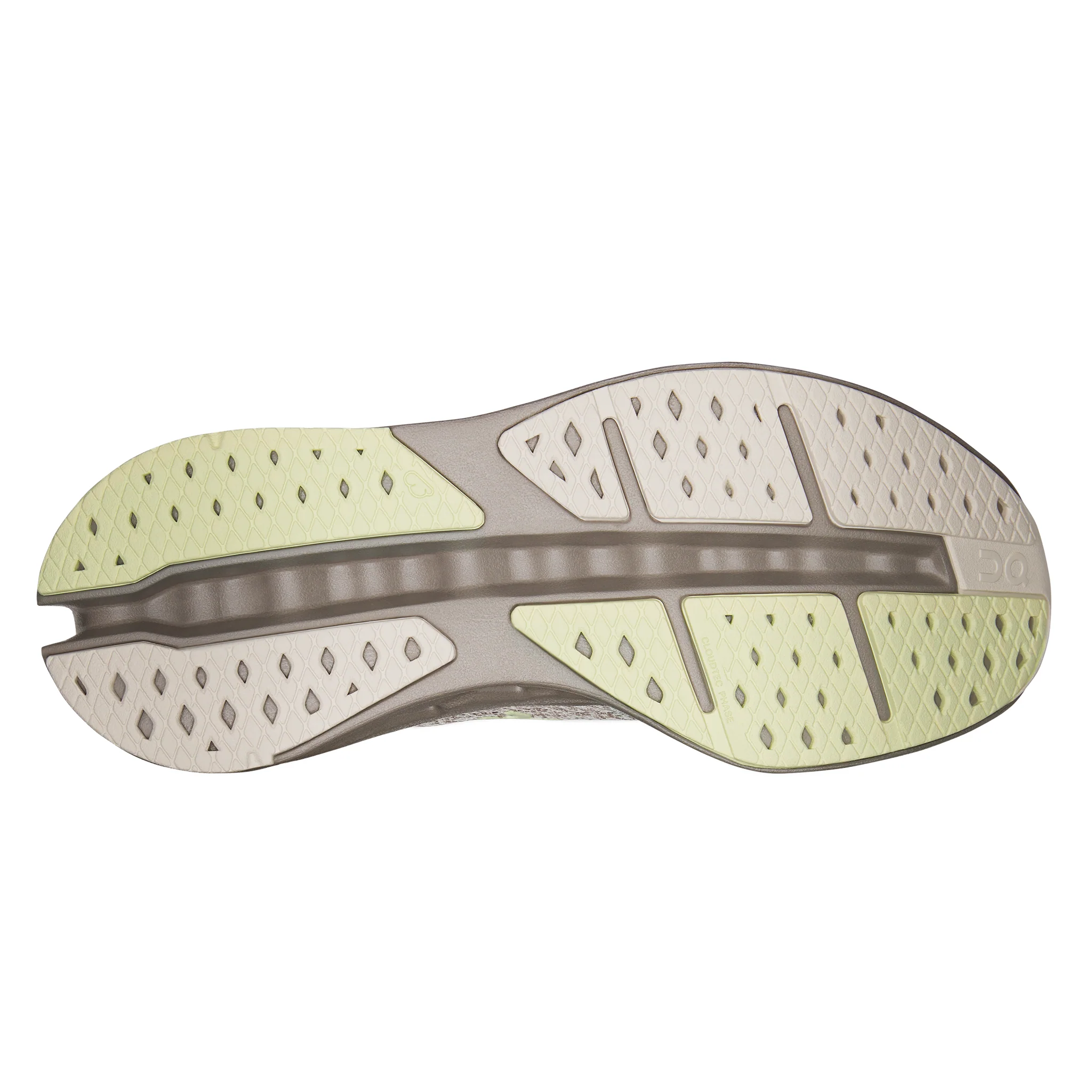 ON Womens Cloudsurfer Max - Pelican/Limelight - SS26 - Image 2