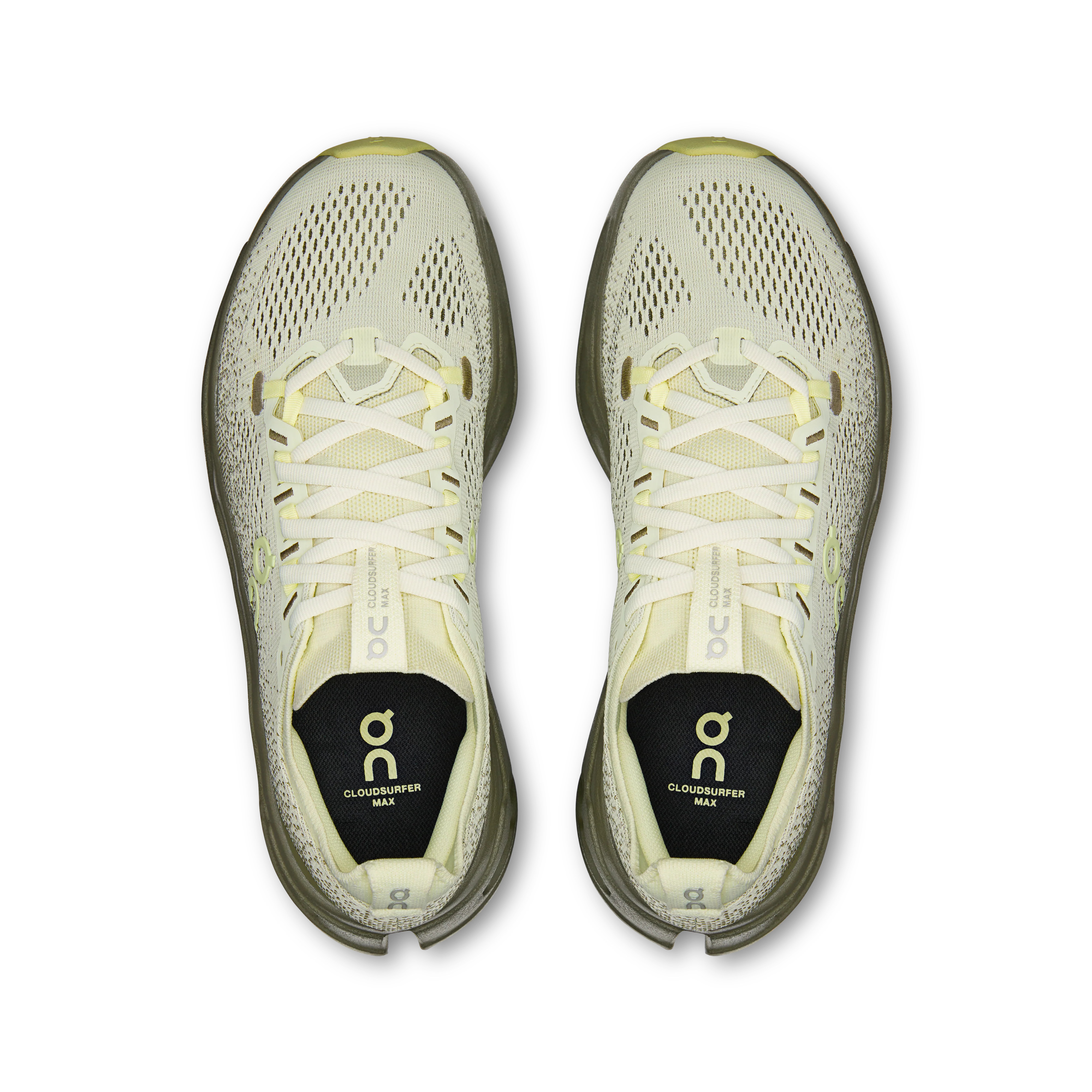 ON Womens Cloudsurfer Max Wide - Seedling/Olive - SS26 - Image 8