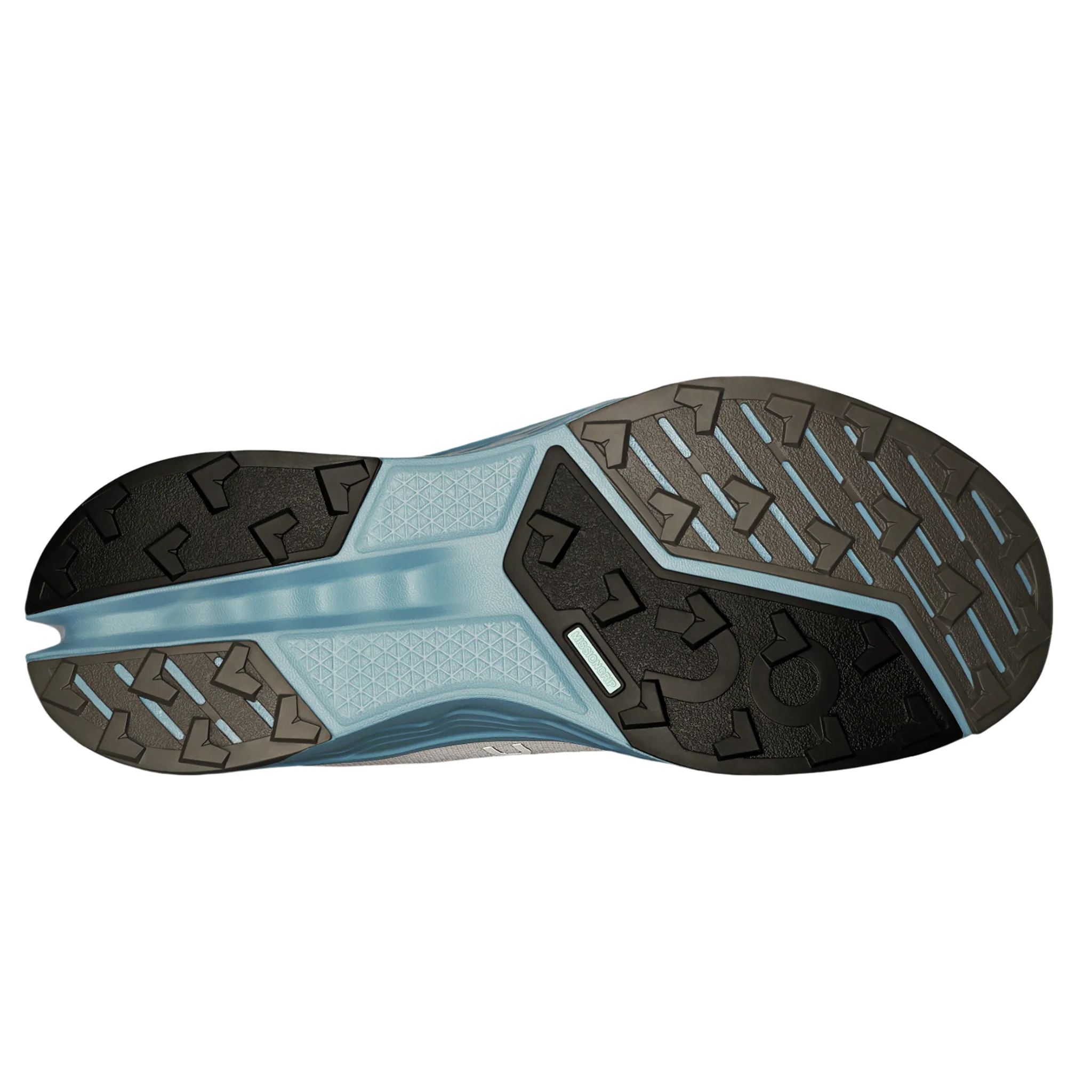 ON Womens Cloudsurfer Trail 2 - Glacier/Dust - Trail - AW25 - Image 2