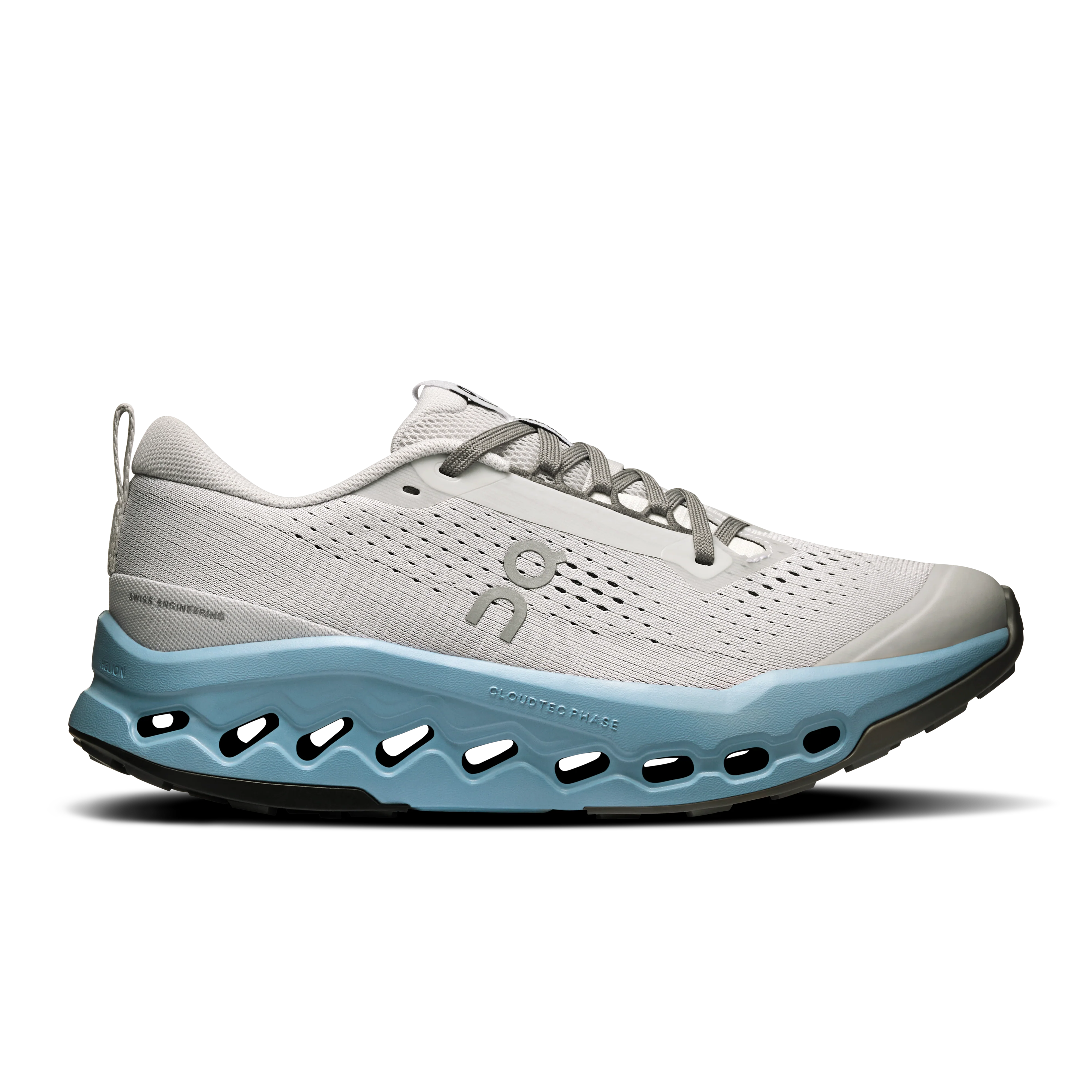 ON Womens Cloudsurfer Trail 2 - Glacier/Dust - Trail - AW25 - Image 3