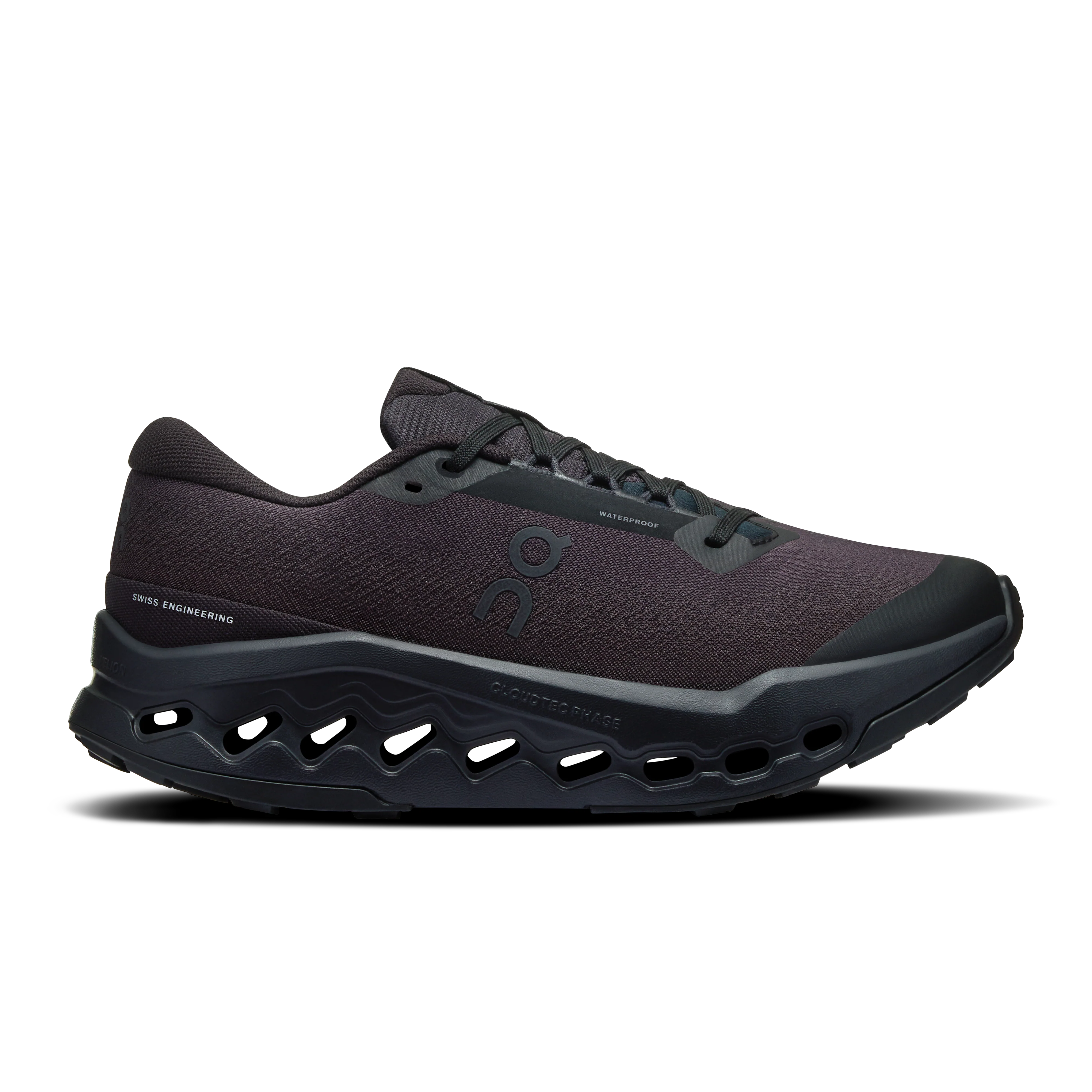 ON Womens Cloudsurfer Trail 2 WP - Black/Black - Trail - AW25 - Image 3
