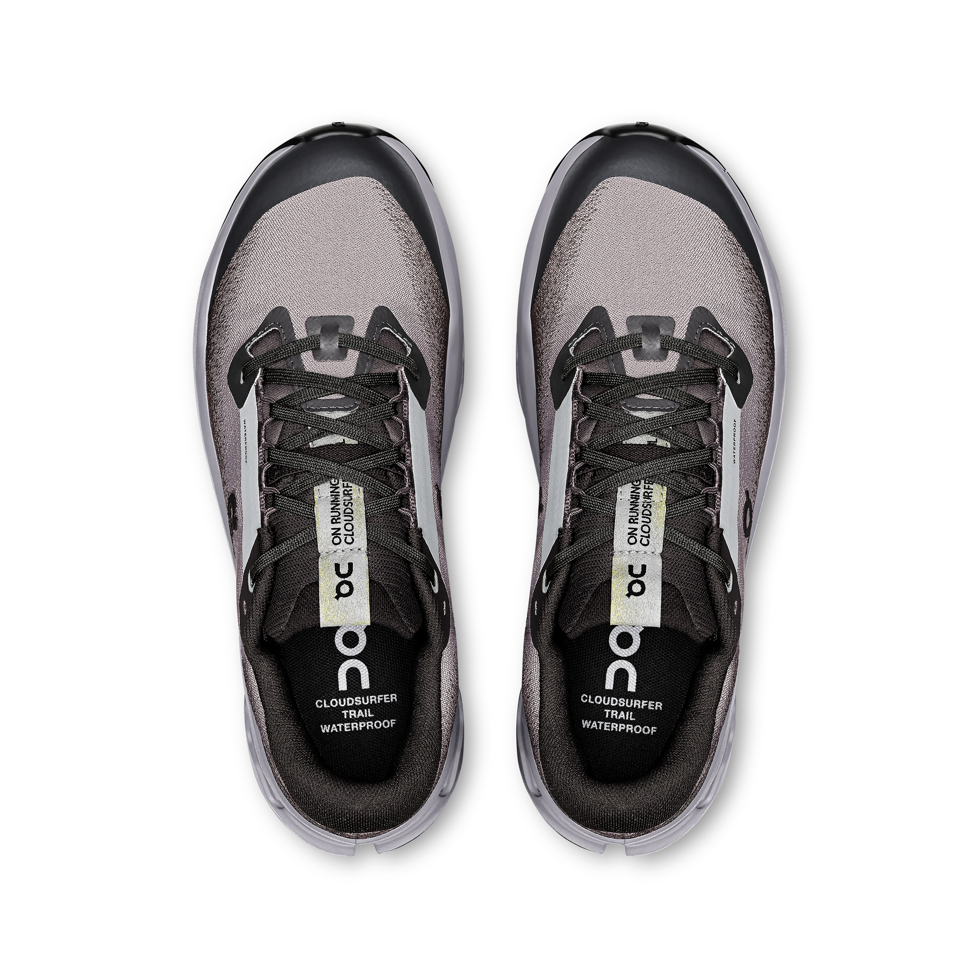 ON Womens Cloudsurfer Trail 2 WP - Black/Lilac - Trail - AW25 - Image 4