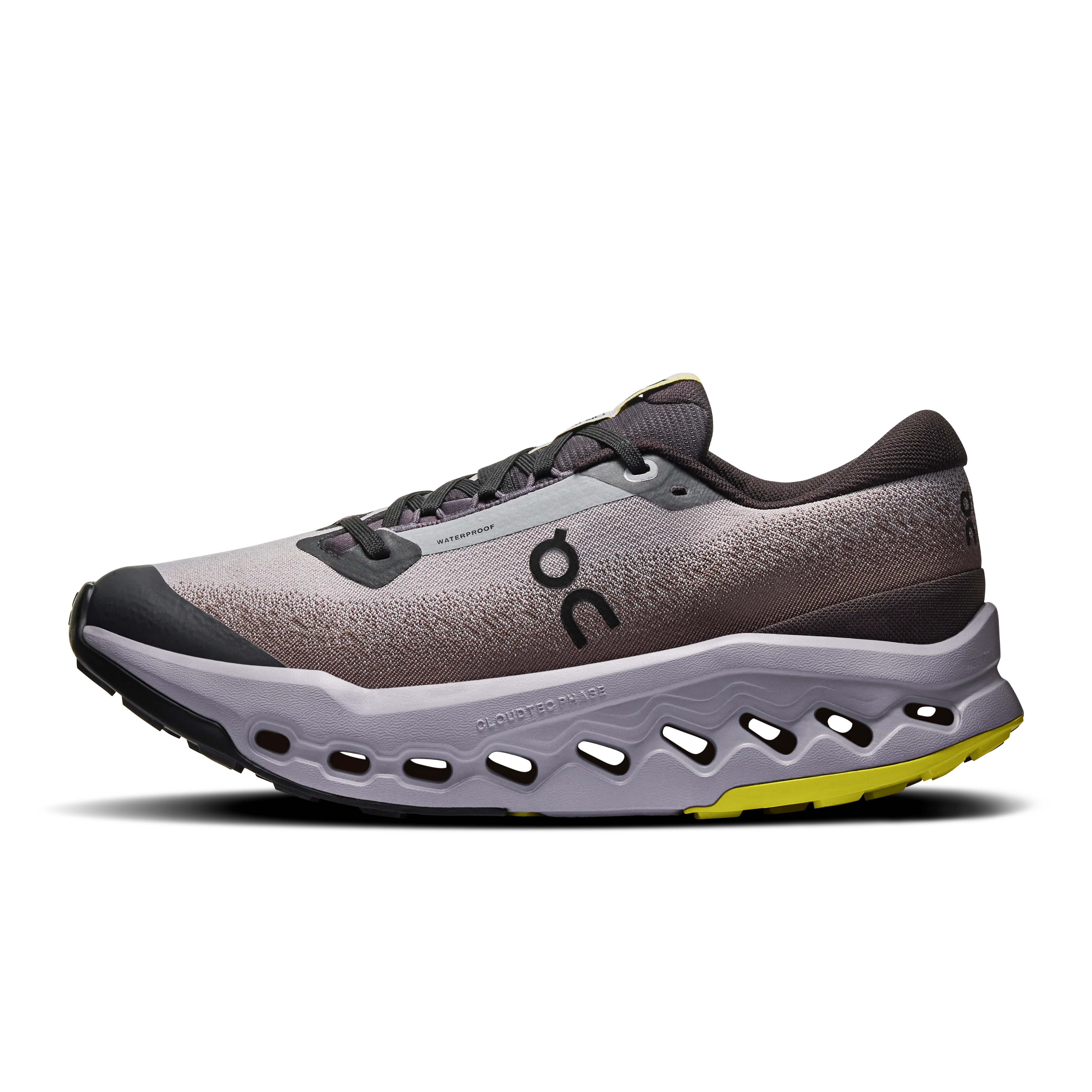 ON Womens Cloudsurfer Trail 2 WP - Black/Lilac - Trail - AW25 - Image 8