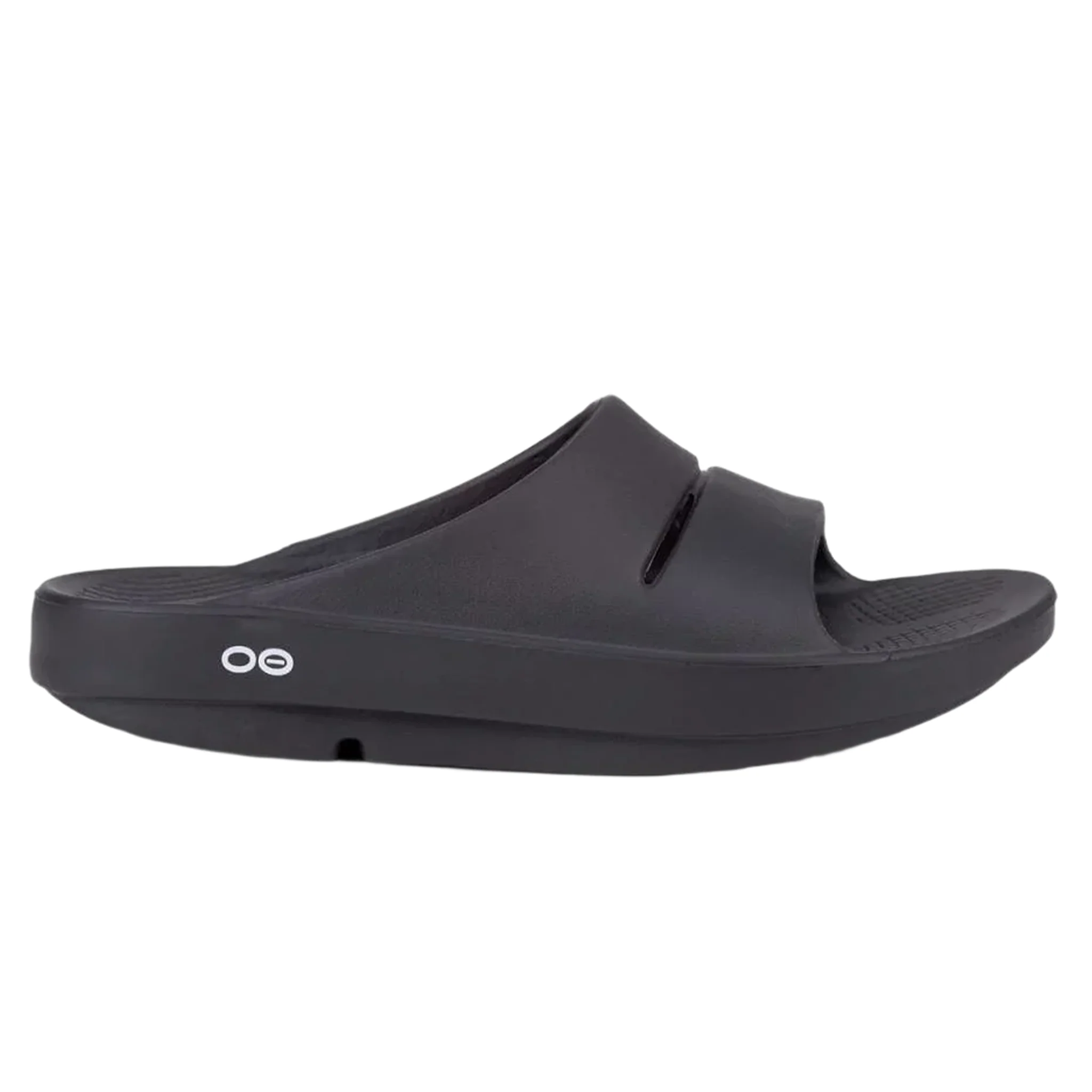 Oofos OOahh Unisex Recovery Slide - Black