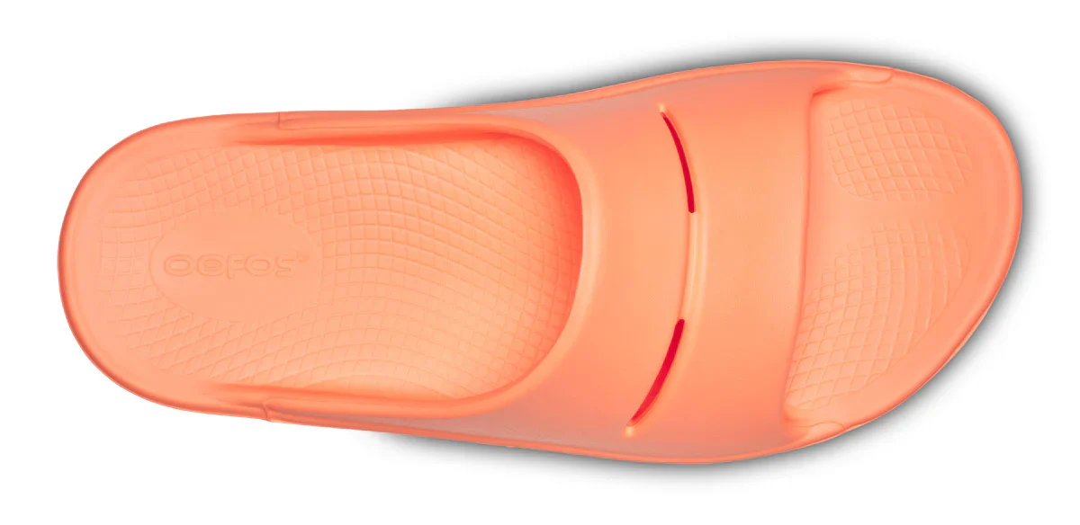 Oofos OOahh Womens Recovery Slide - Sunburst - Image 4