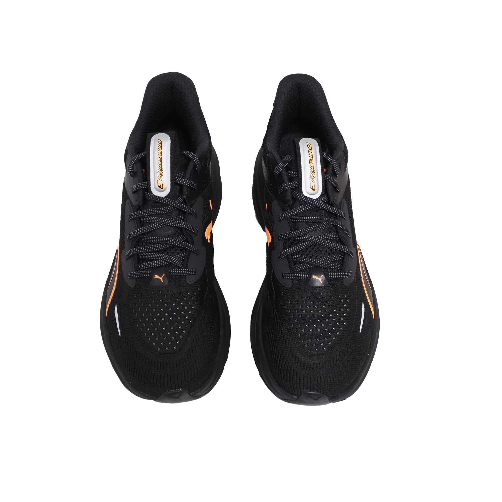 Puma Mens Magnify NITRO 3 - Puma Black/Heat Fire/Puma Silver - Neutral - AW25 - Image 4