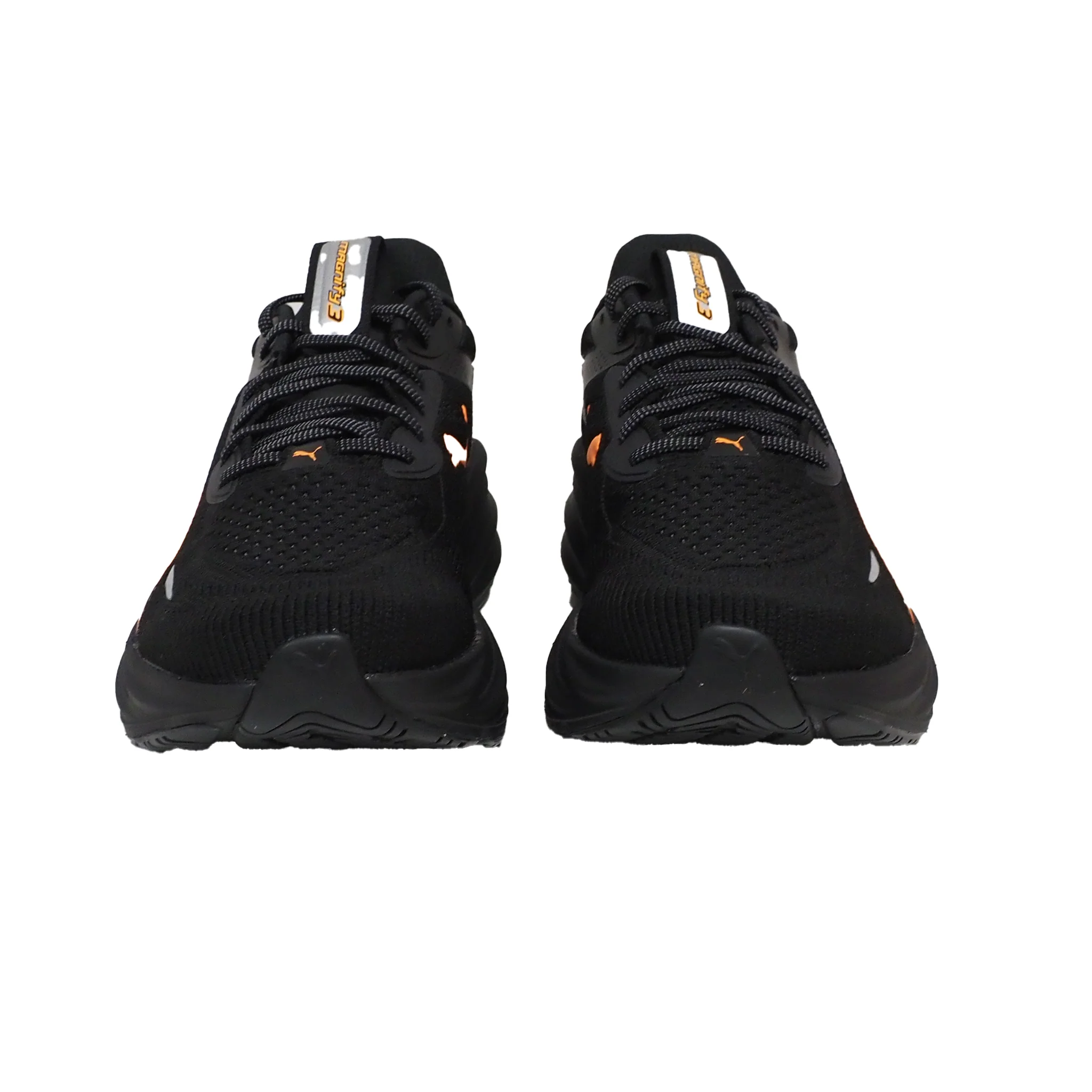 Puma Mens Magnify NITRO 3 - Puma Black/Heat Fire/Puma Silver - Neutral - AW25 - Image 5