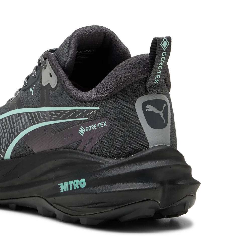 Puma Mens Voyage NITRO 4 GTX - Dusky Grey/Puma Black/Mint Melt - Trail - AW25 - Image 8