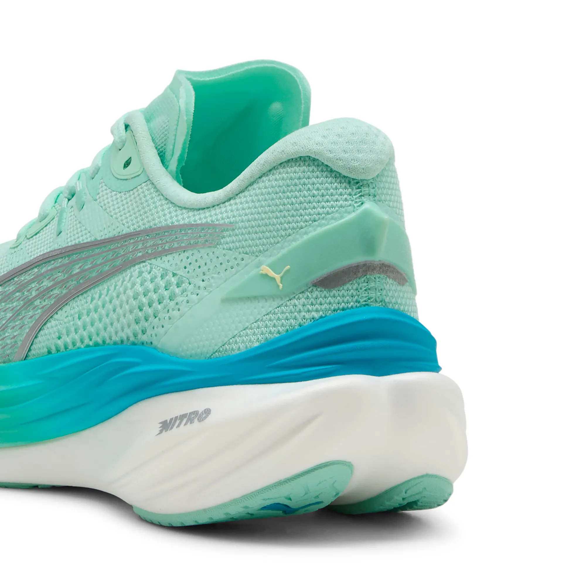 Puma Womens Deviate NITRO 3 - Mint Melt/Speed Blue - Neutral - AW25 - Image 3