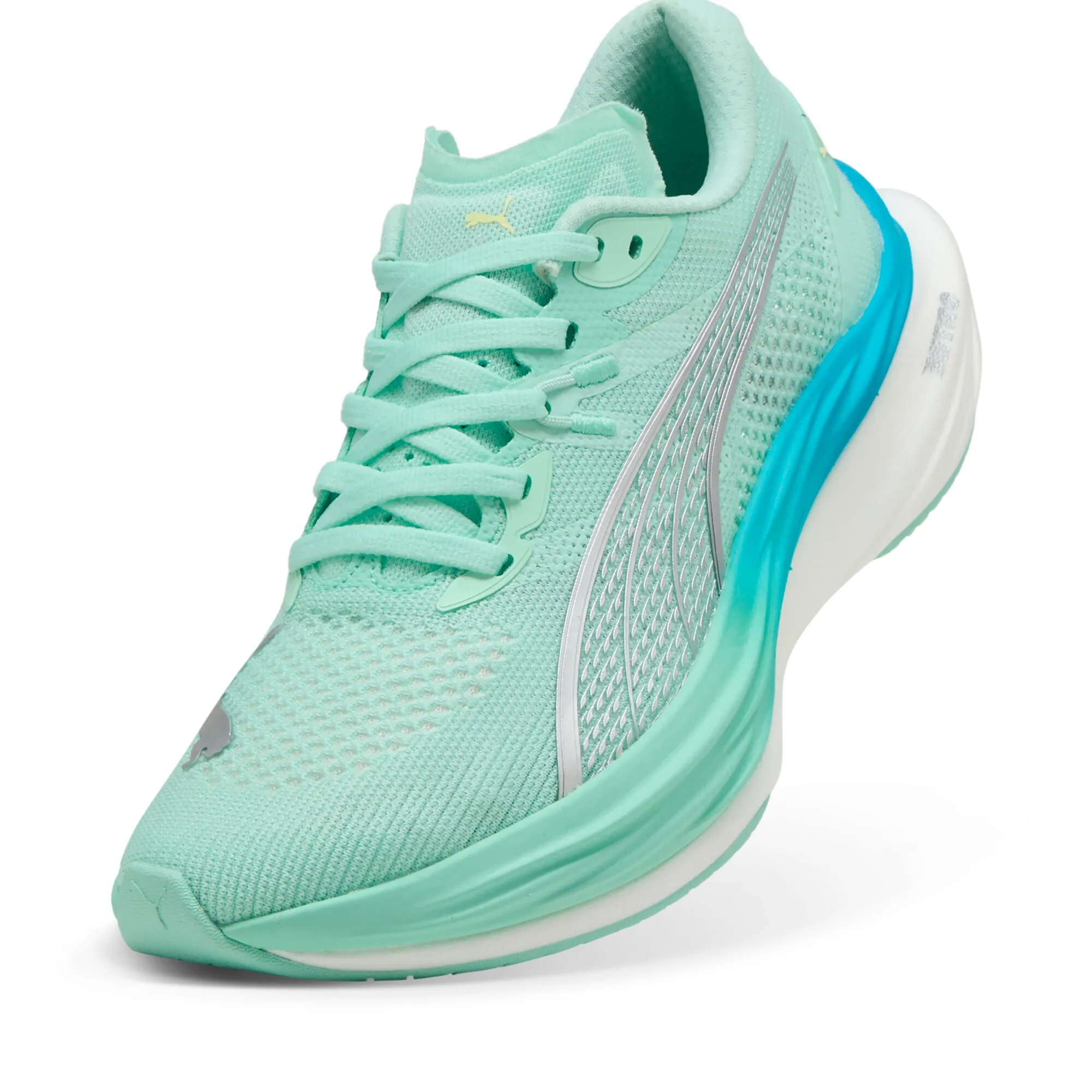 Puma Womens Deviate NITRO 3 - Mint Melt/Speed Blue - Neutral - AW25 - Image 6