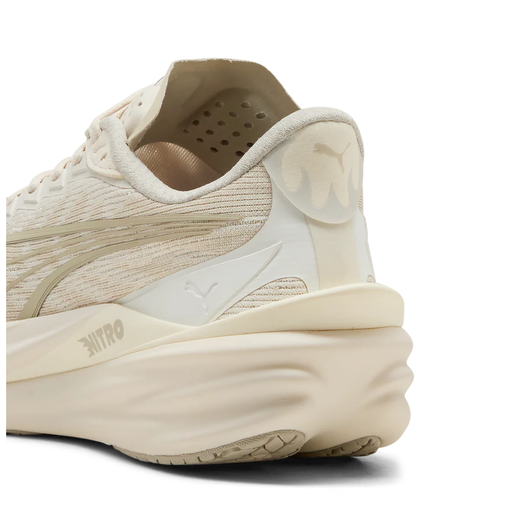 Puma Womens Deviate NITRO 4 - Alpine Snow/Warm White - Neutral - SS26 - Image 3