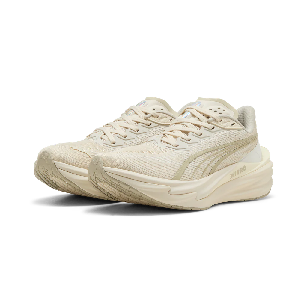Puma Womens Deviate NITRO 4 - Alpine Snow/Warm White - Neutral - SS26 - Image 4