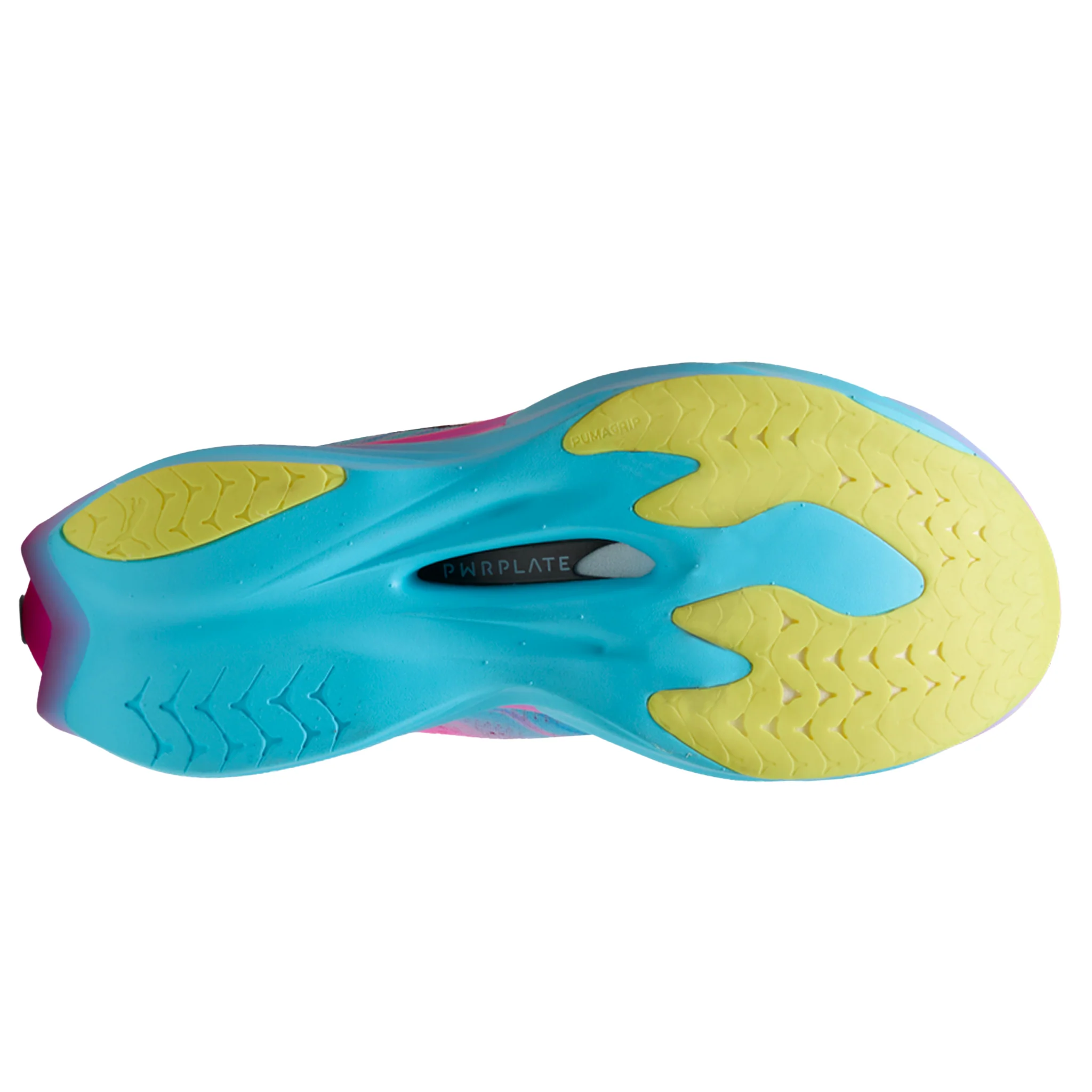 Puma Womens Deviate NITRO Elite 4 ST - Poison Pink/Yellow Alert/Bright Aqua - Neutral - SS26 - Image 2