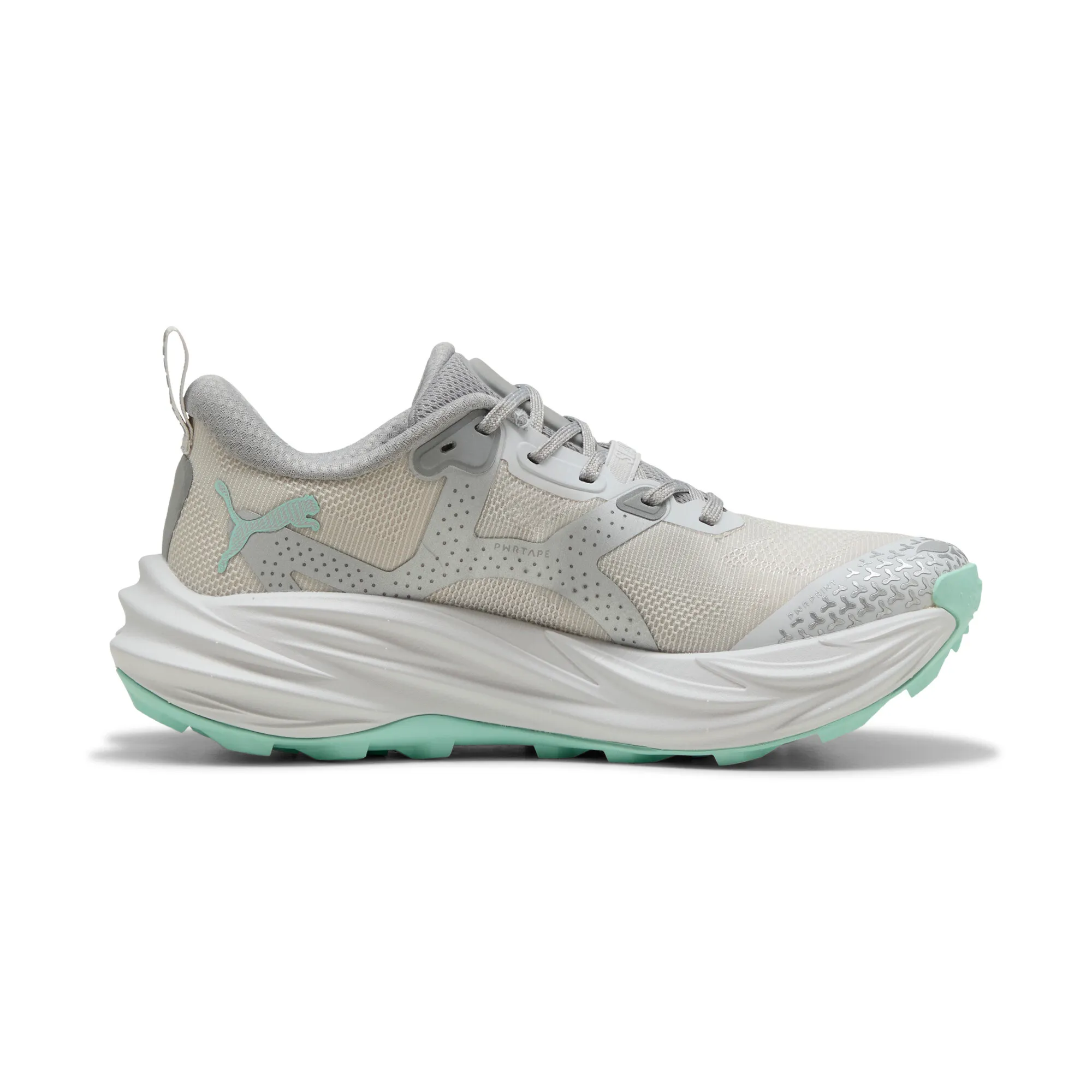 Puma Womens Voyage NITRO 4 - Feather Gray/Mint Melt/Puma Silver - Trail - AW25 - Image 5