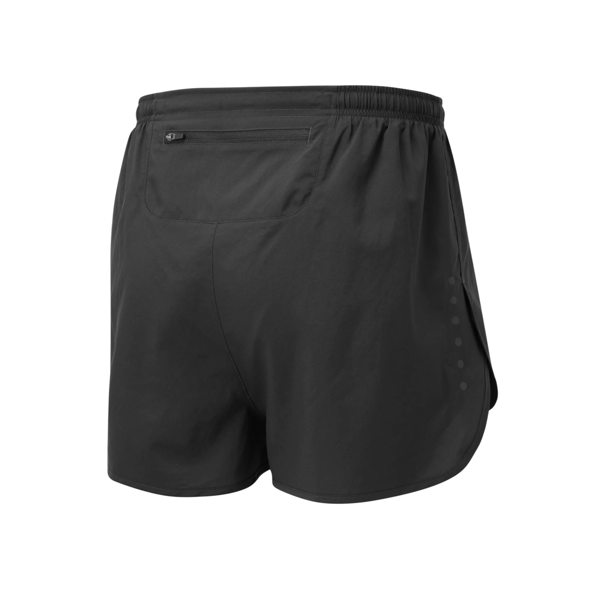 RonHill Mens Core Racer Short - Black/Bright White - Image 2