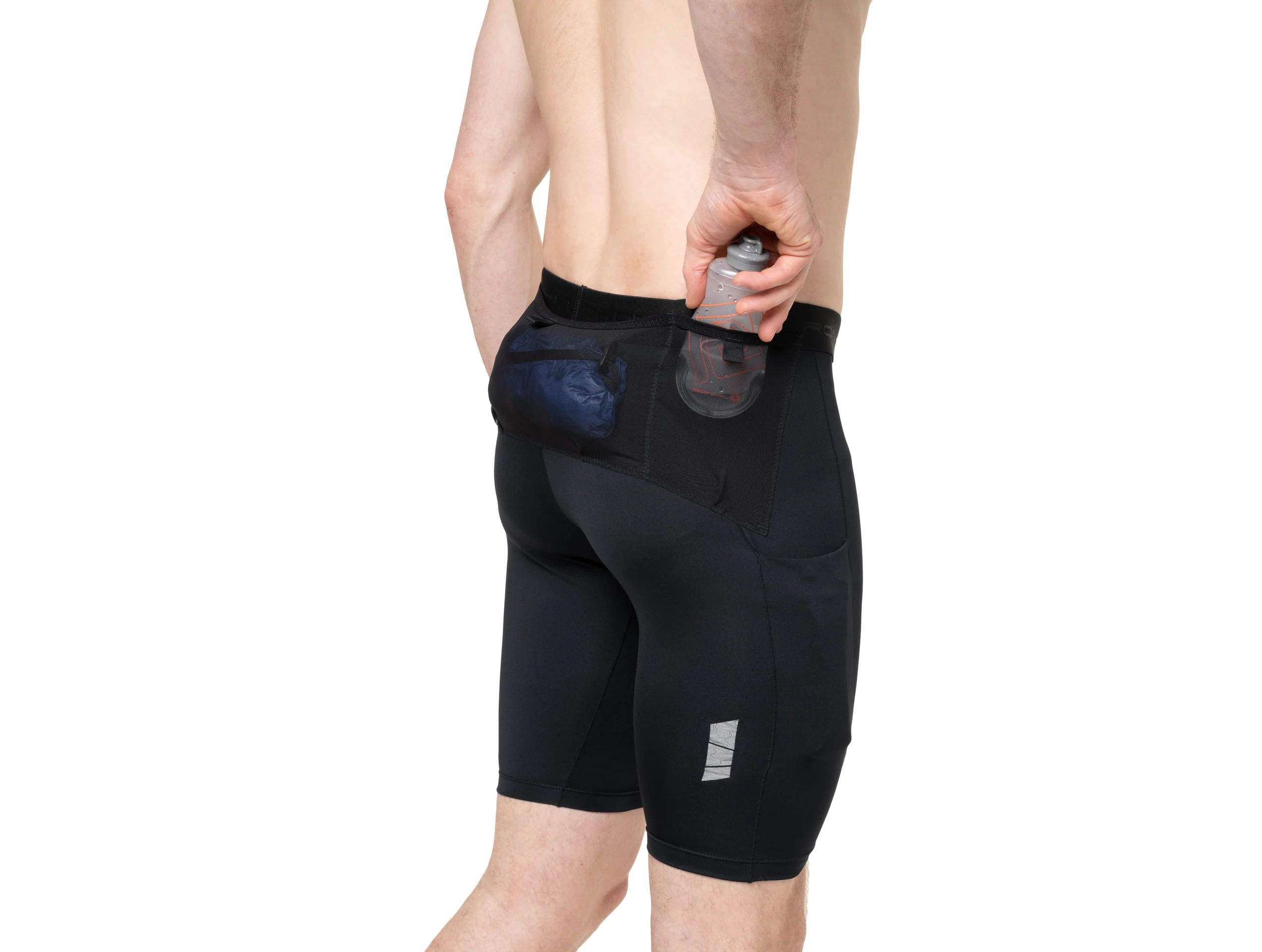 RonHill Mens Tech All-Terrain 10" Half Tight - All Black - SS26 - Image 8