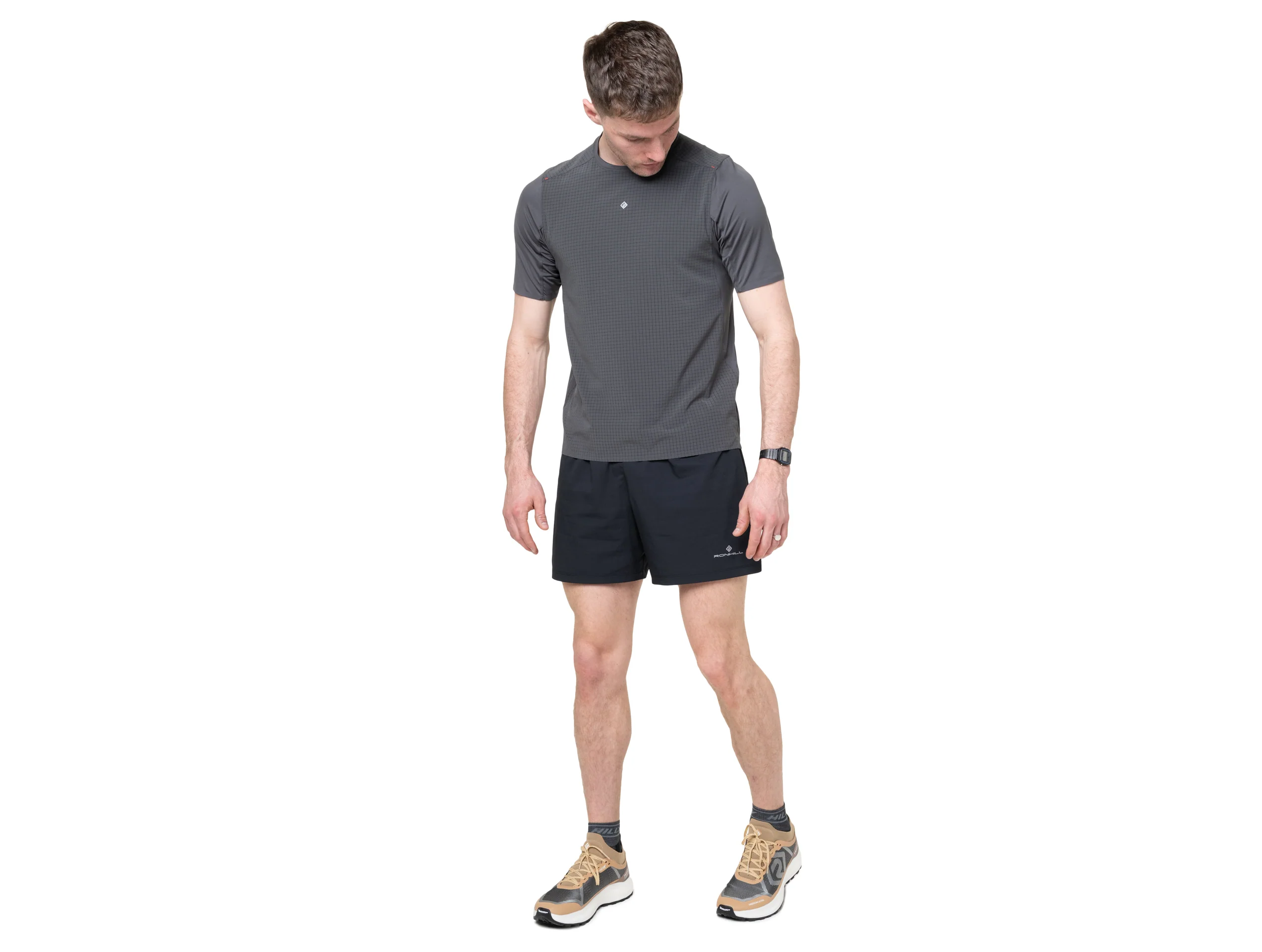 RonHill Mens Tech All-Terrain S/S Tee - Oxide - SS26 - Image 4