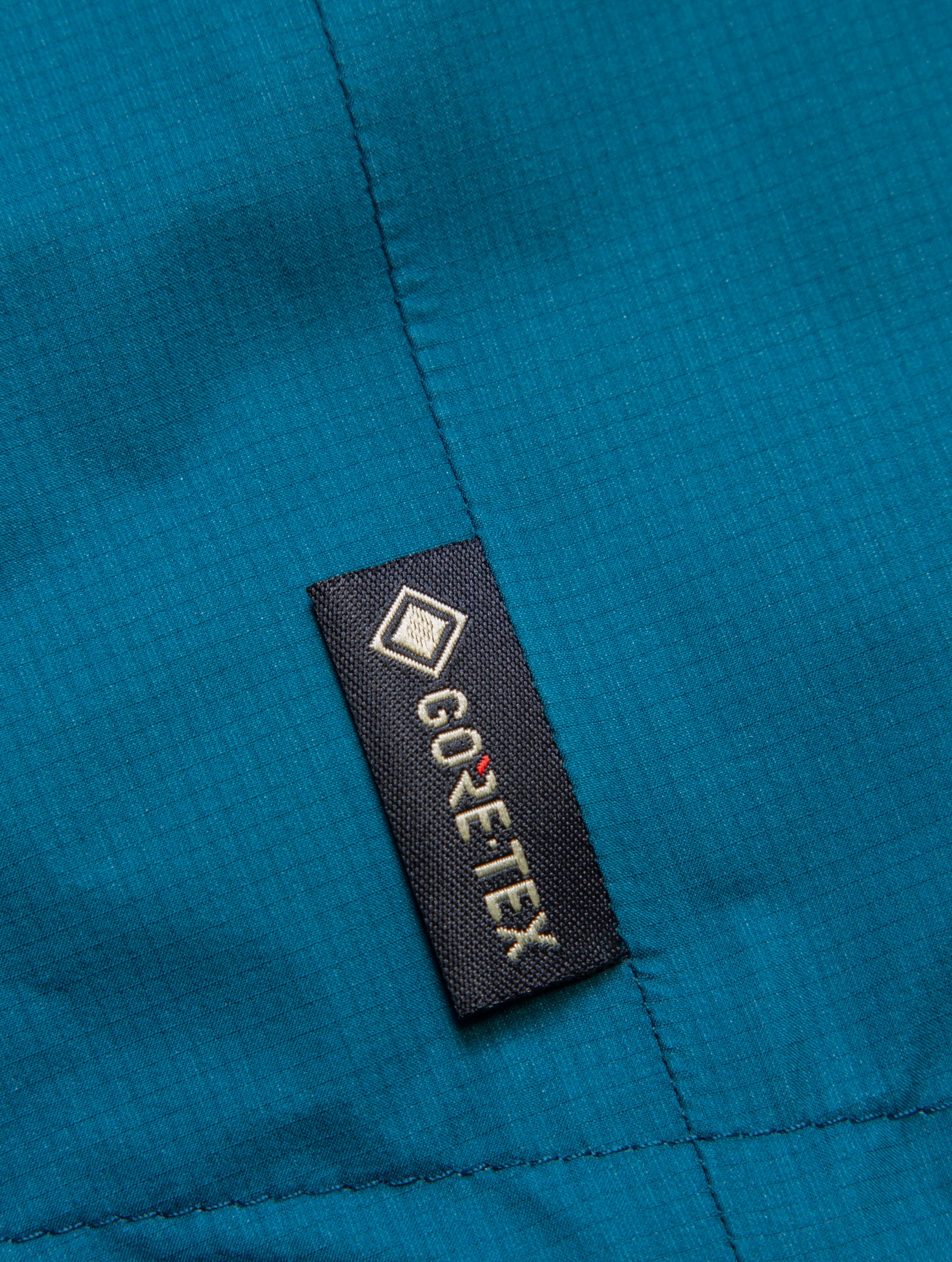 RonHill Mens Tech Gore-Tex Waterproof Mercurial Jacket - Deep Teal/Acid - Image 12