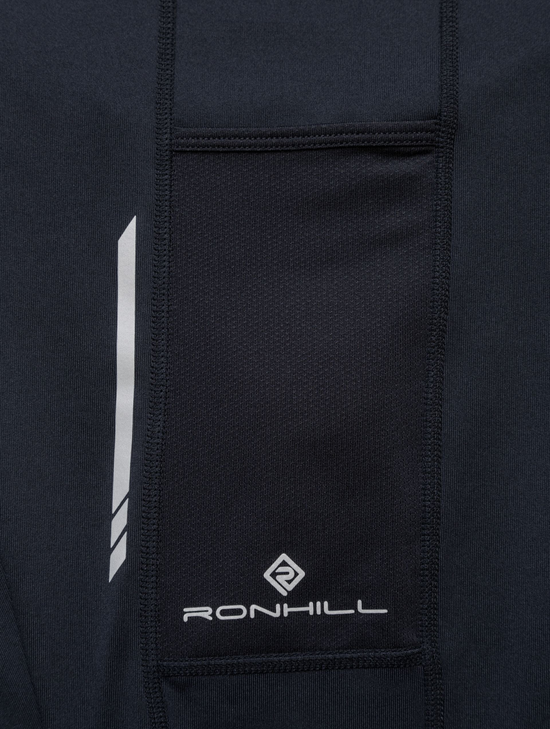 RonHill Men's Tech Reflect Tight - Black/Reflect - AW25 - Image 7