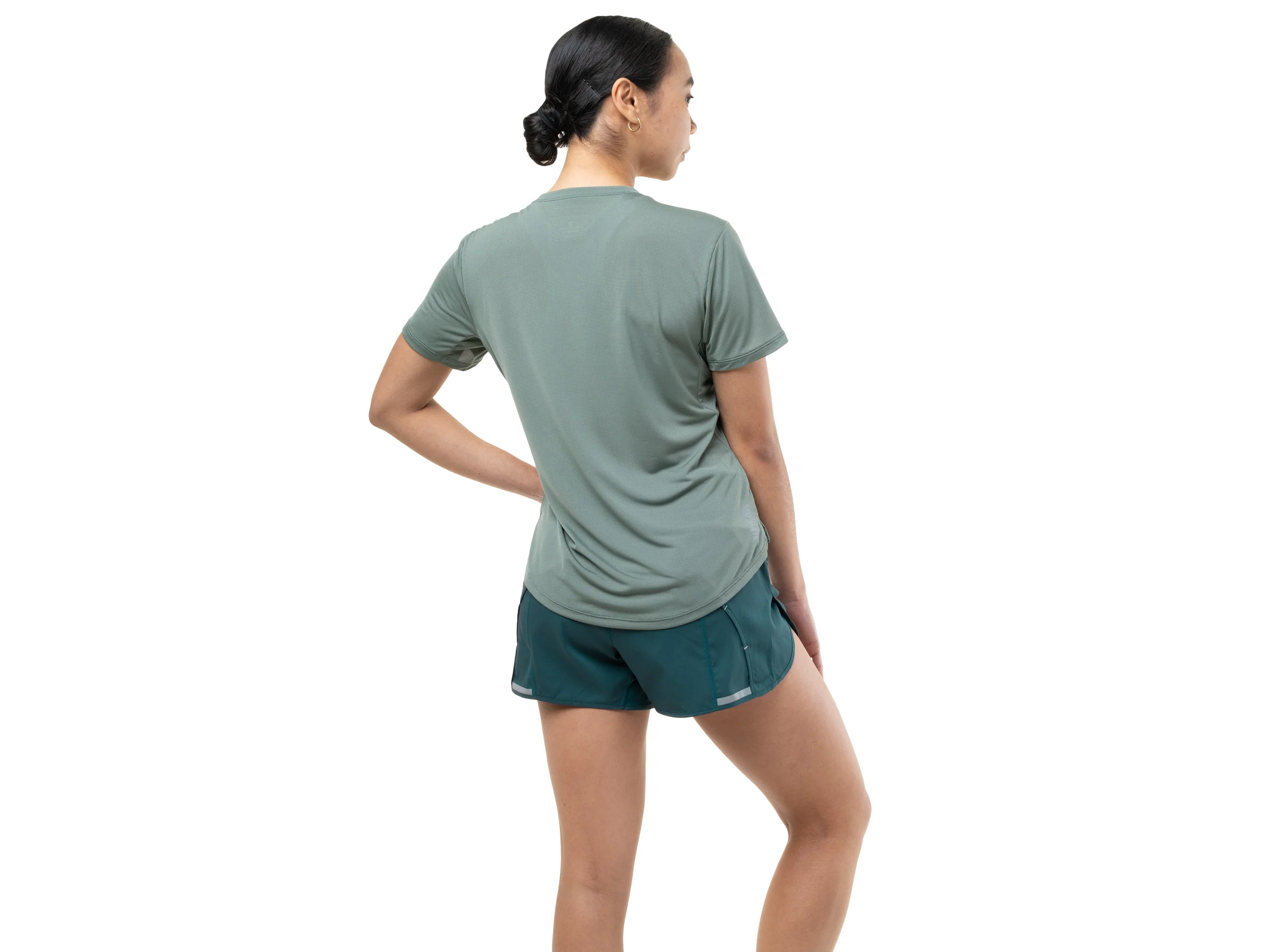 RonHill Womens Tech 4.5" Short - Evening Haze/Seafoam - SS26 - Image 6
