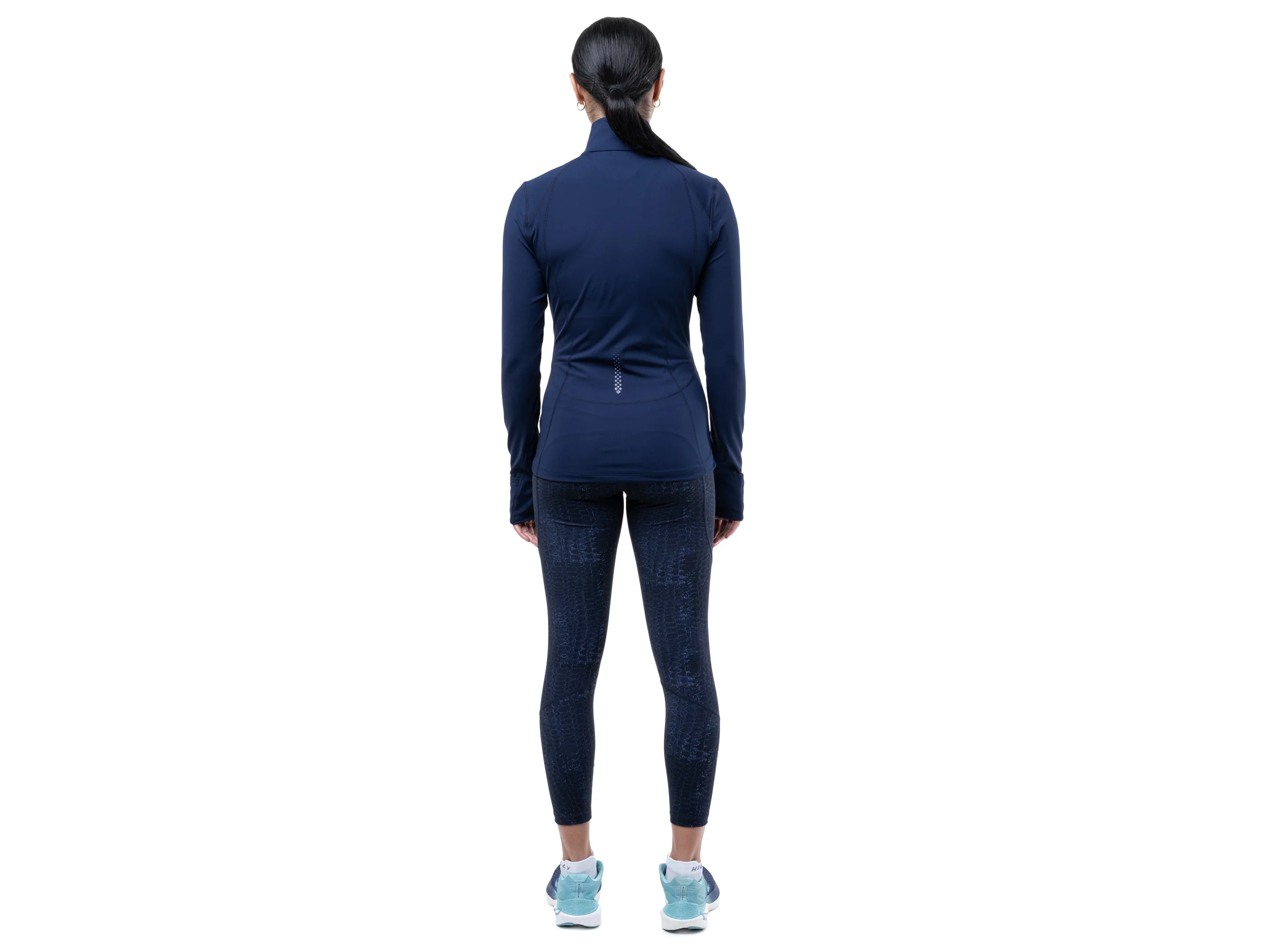 RonHill Womens Tech 7/8 Tight - Dark Navy/Serpent - SS26 - Image 5