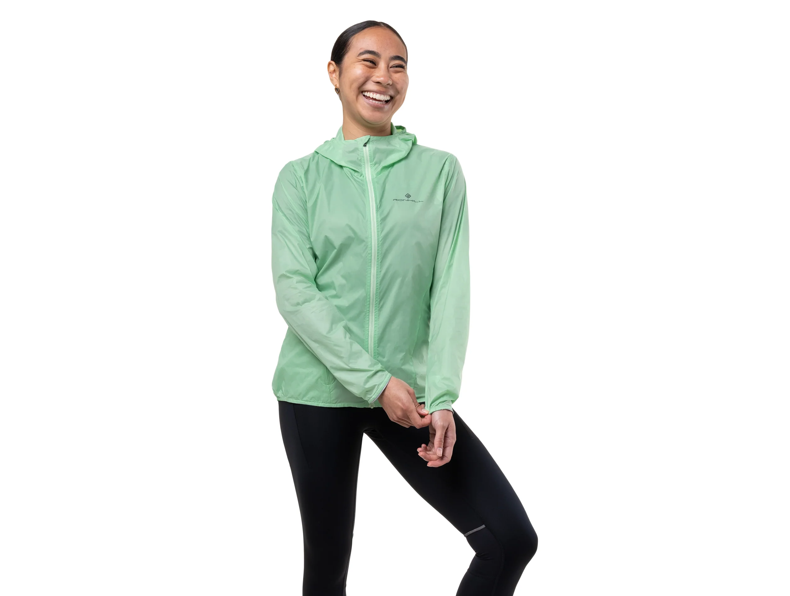 RonHill Womens Tech All-Terrain Jacket - Seafoam/Laurel - SS26 - Image 4