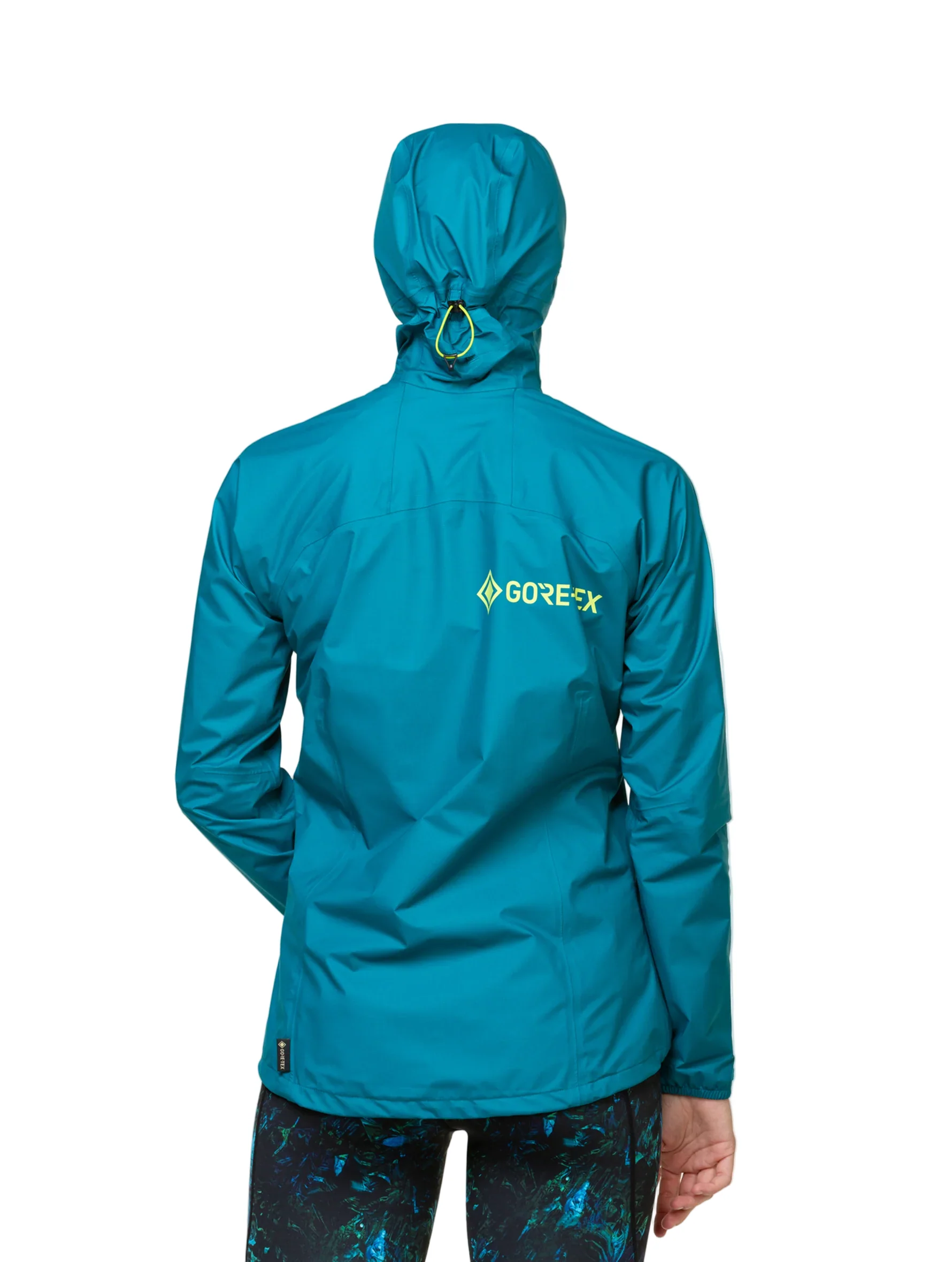 RonHill Womens Tech Gore-Tex Mercurial Jacket - Marine/Acid - Image 3