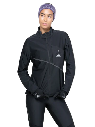 RonHill Womens Tech Gore-Tex Windstopper Jacket - All Black - AW25 - Image 7