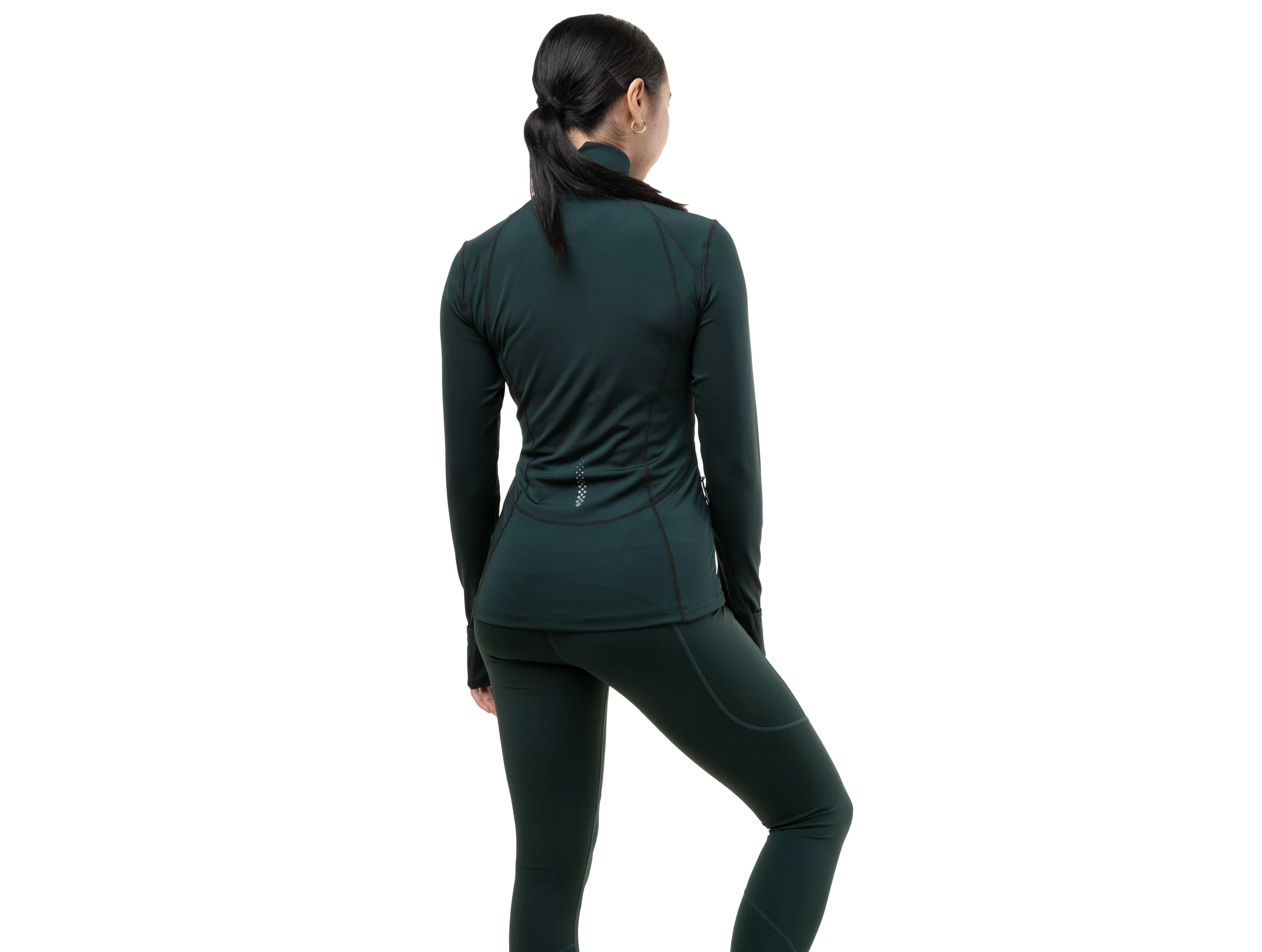 RonHill Womens Tech Tight - Dark Laurel - SS26 - Image 6