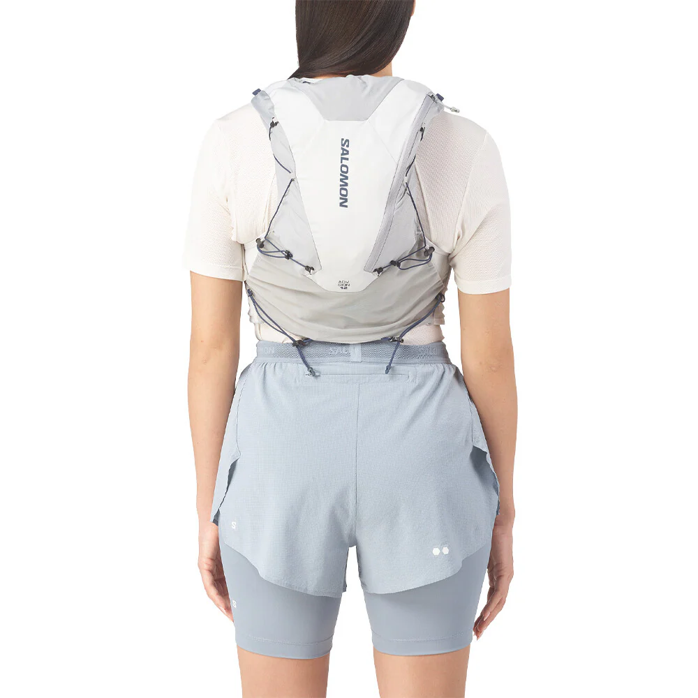 Salomon ADV Skin 12 Unisex Vest with Flasks - Alloy/Grey Violet - Image 4