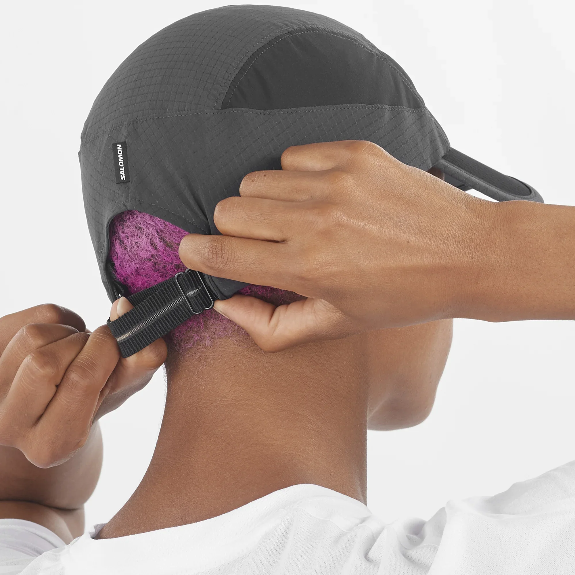 Salomon Unisex Sense Aero Cap - Deep Black - Image 3
