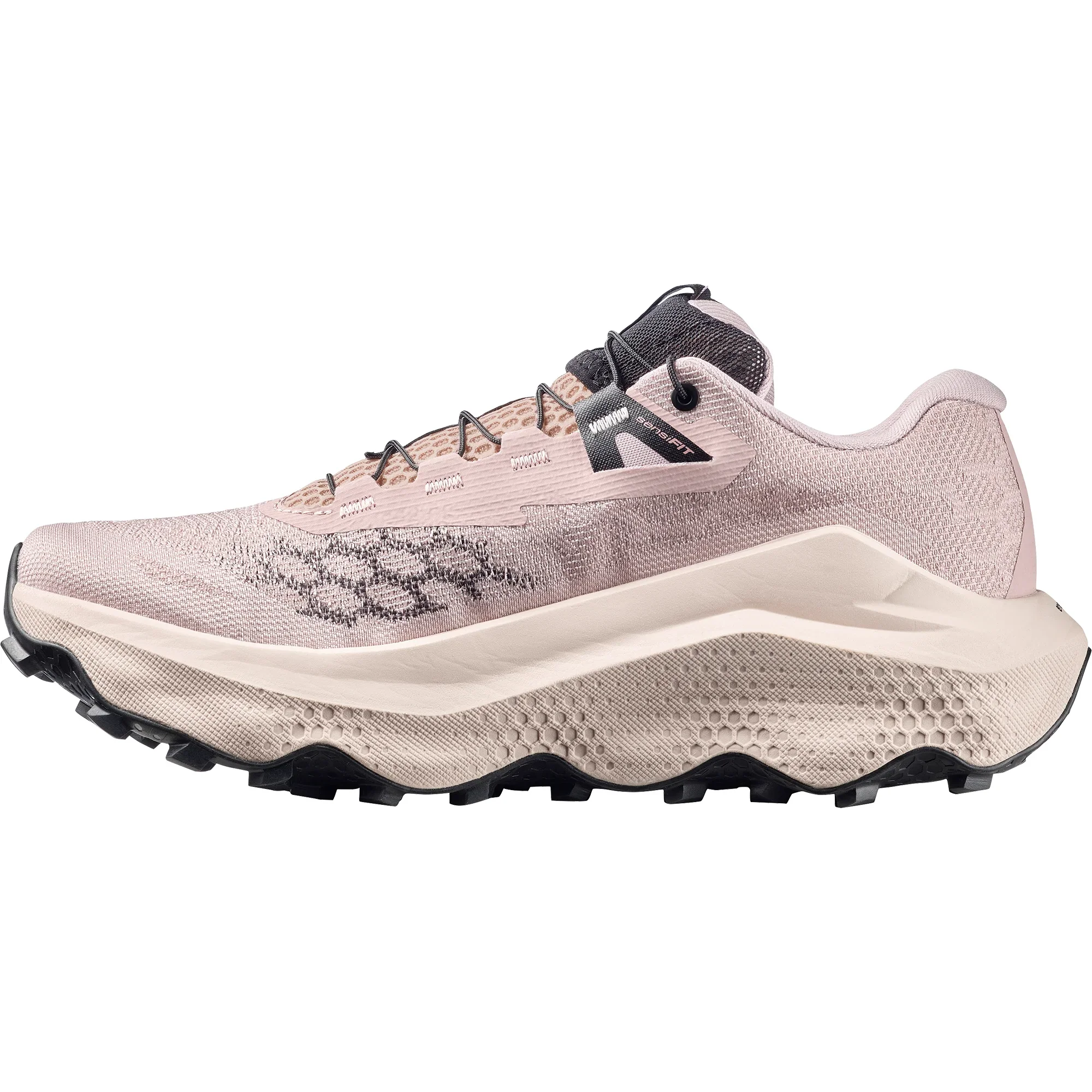 Salomon Womens Ultra Glide 4 - Shadow Grey/Tapioca/Black - Trail - SS26 - Image 3