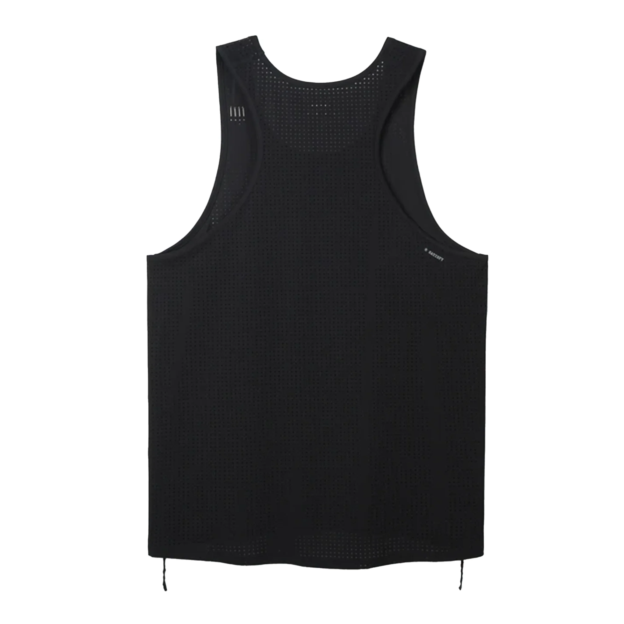 Satisfy Mens Space-O Singlet - Black - SS26 - Image 2