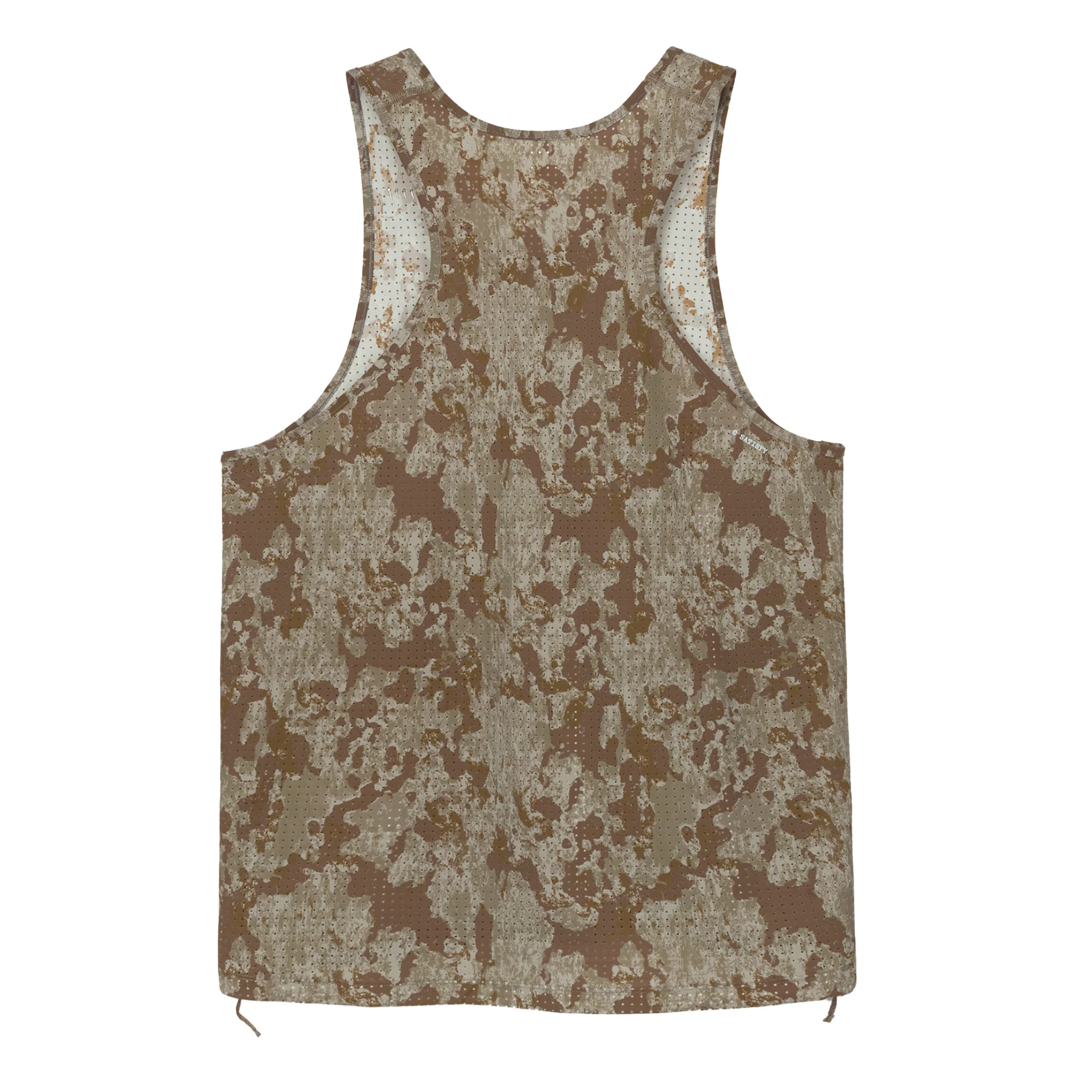 Satisfy Mens Space-O Singlet - Camo - SS26 - Image 2