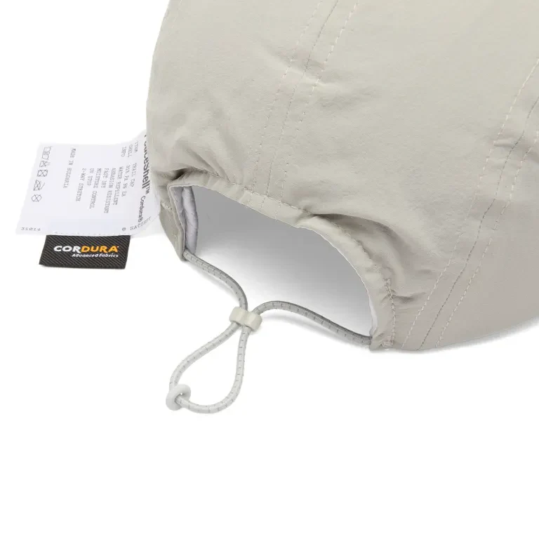 Satisfy Unisex PeaceShell Cordura Trail Cap - Light Grey - SS26 - Image 3