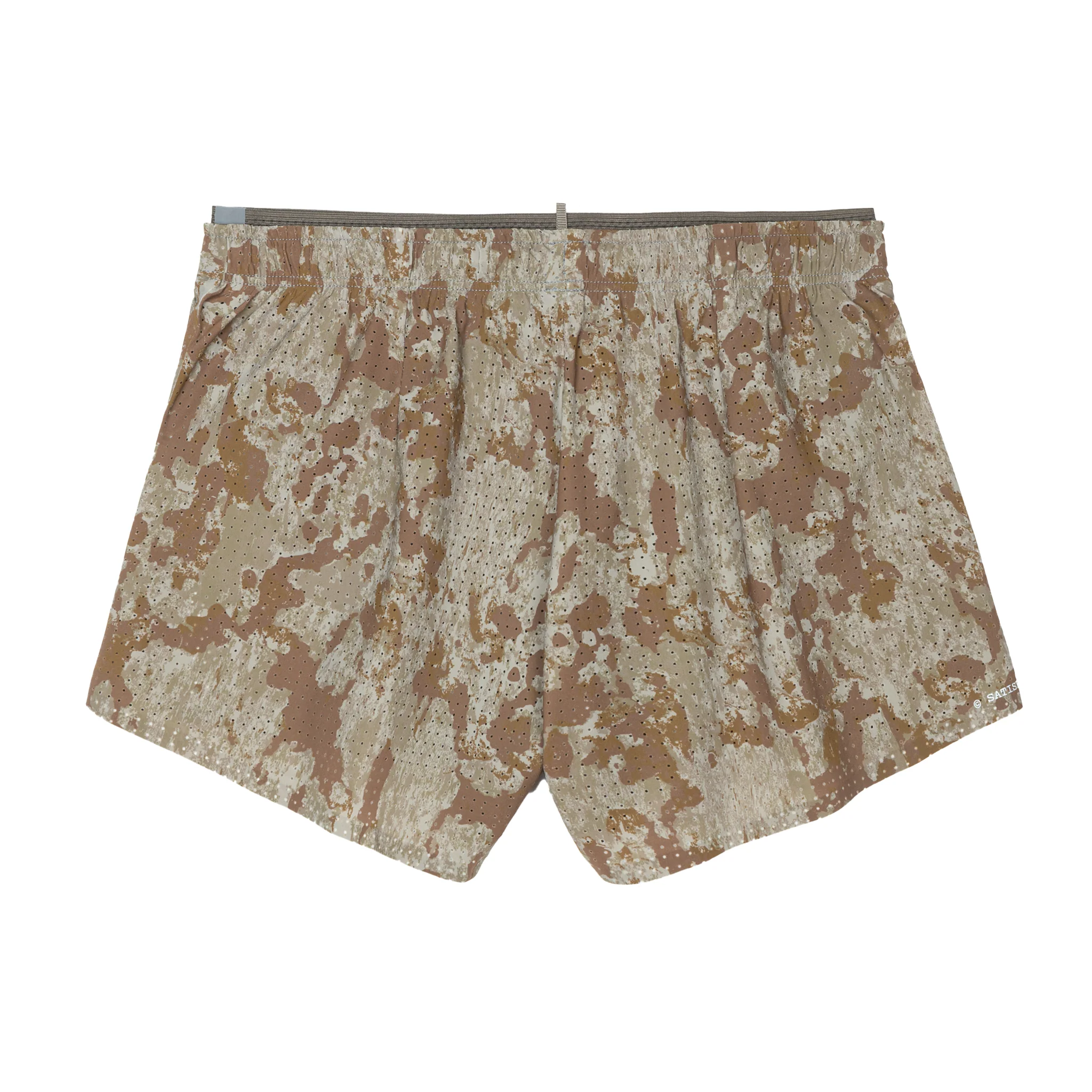 Satisfy Womens Space-O 2.5" Shorts - Camo - SS26 - Image 2