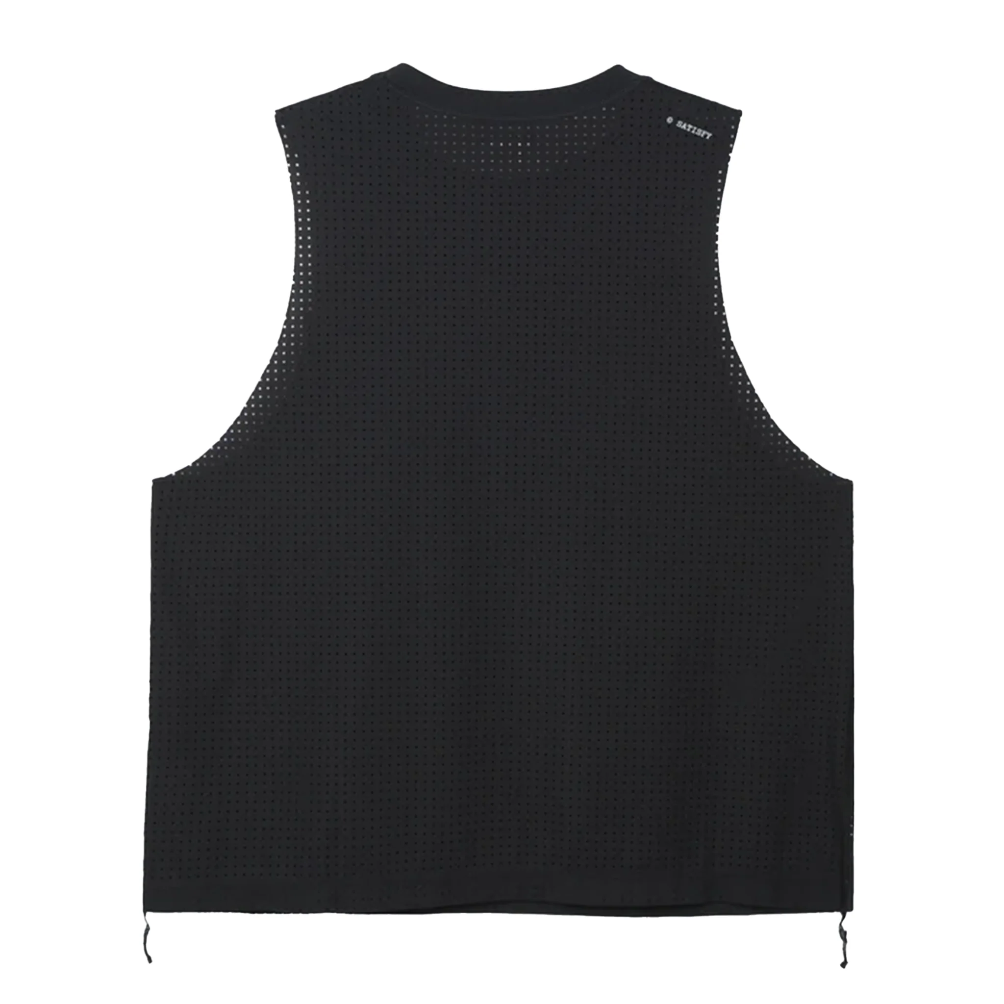 Satisfy Womens Space-O Muscle Tee - Black - SS26 - Image 2